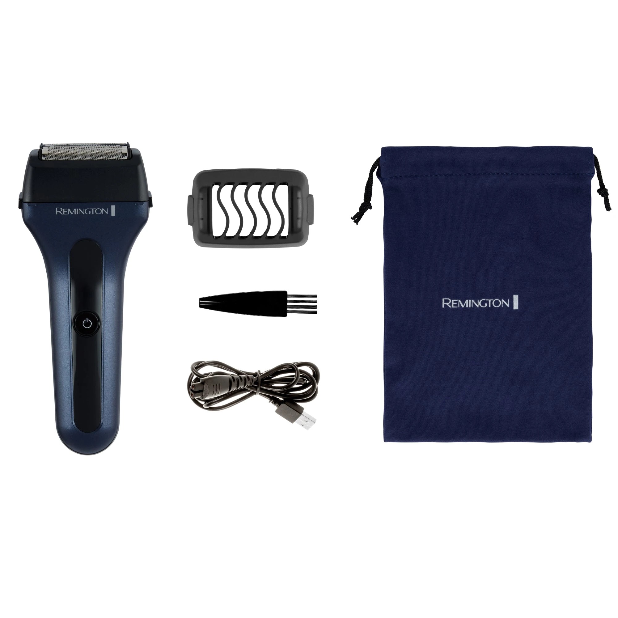 1 Remington F7 Style Series Foil Shaver - Blue/Black - Blue, 1 of 4