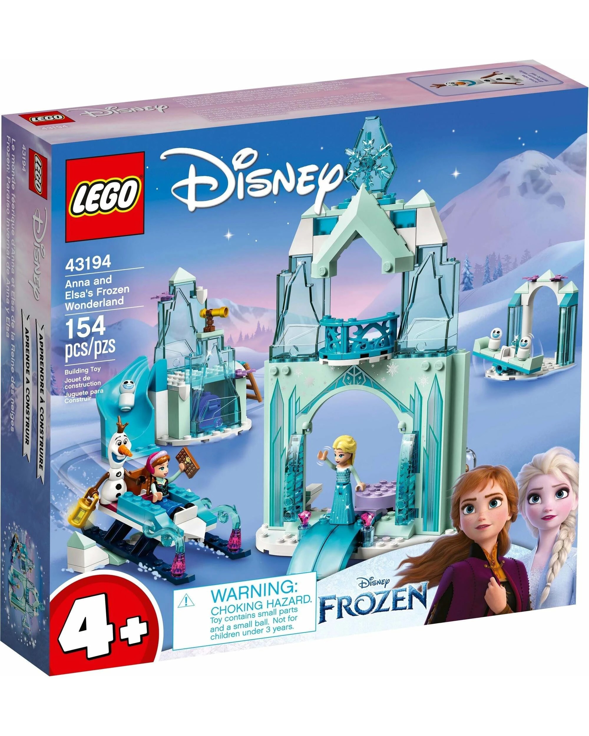 1 LEGO Disney Series 43194 Anna and Elsa's Frozen Wonderland, 1 of 5