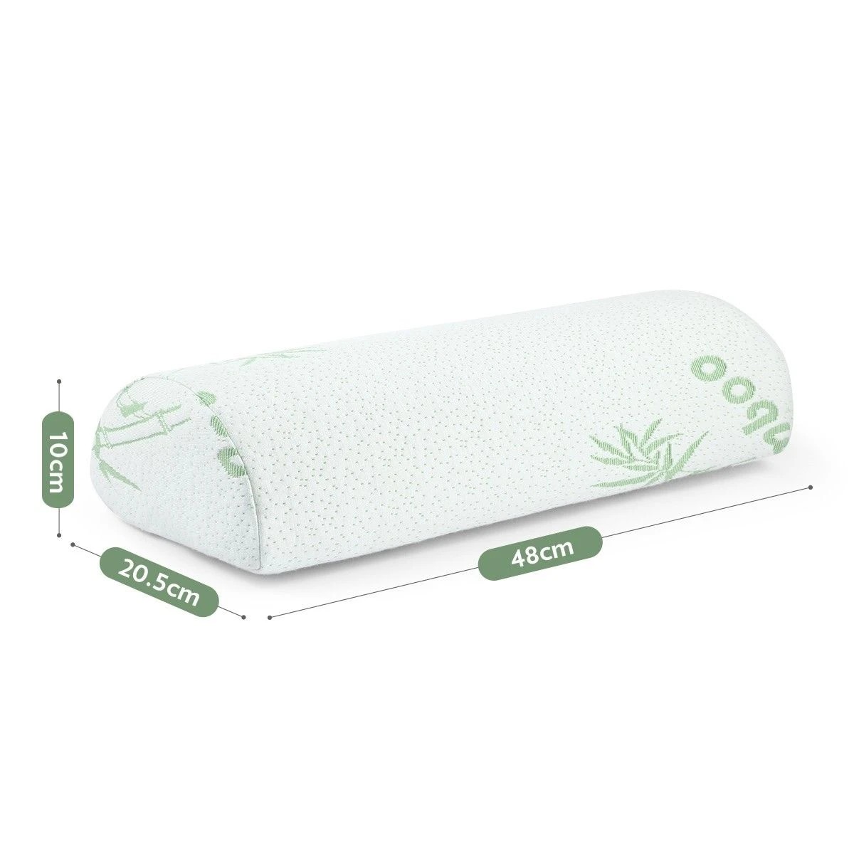 2 Ausway Half Moon Elevation Pillow Foam - Multi, 2 of 5