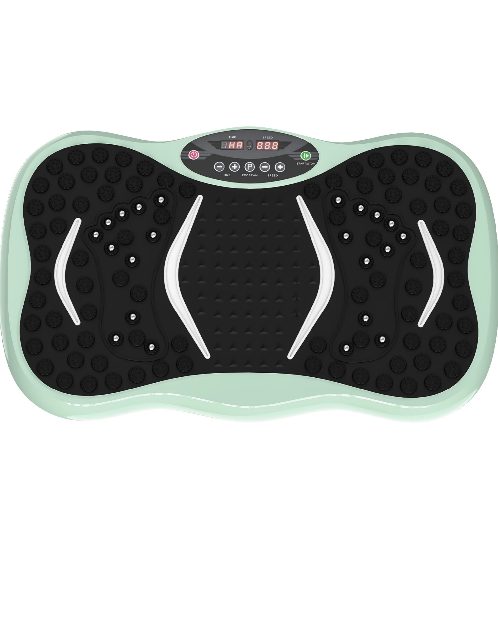 1 Advwin Full Body Vibration Plate Exercise Machine Green, 1 of 7