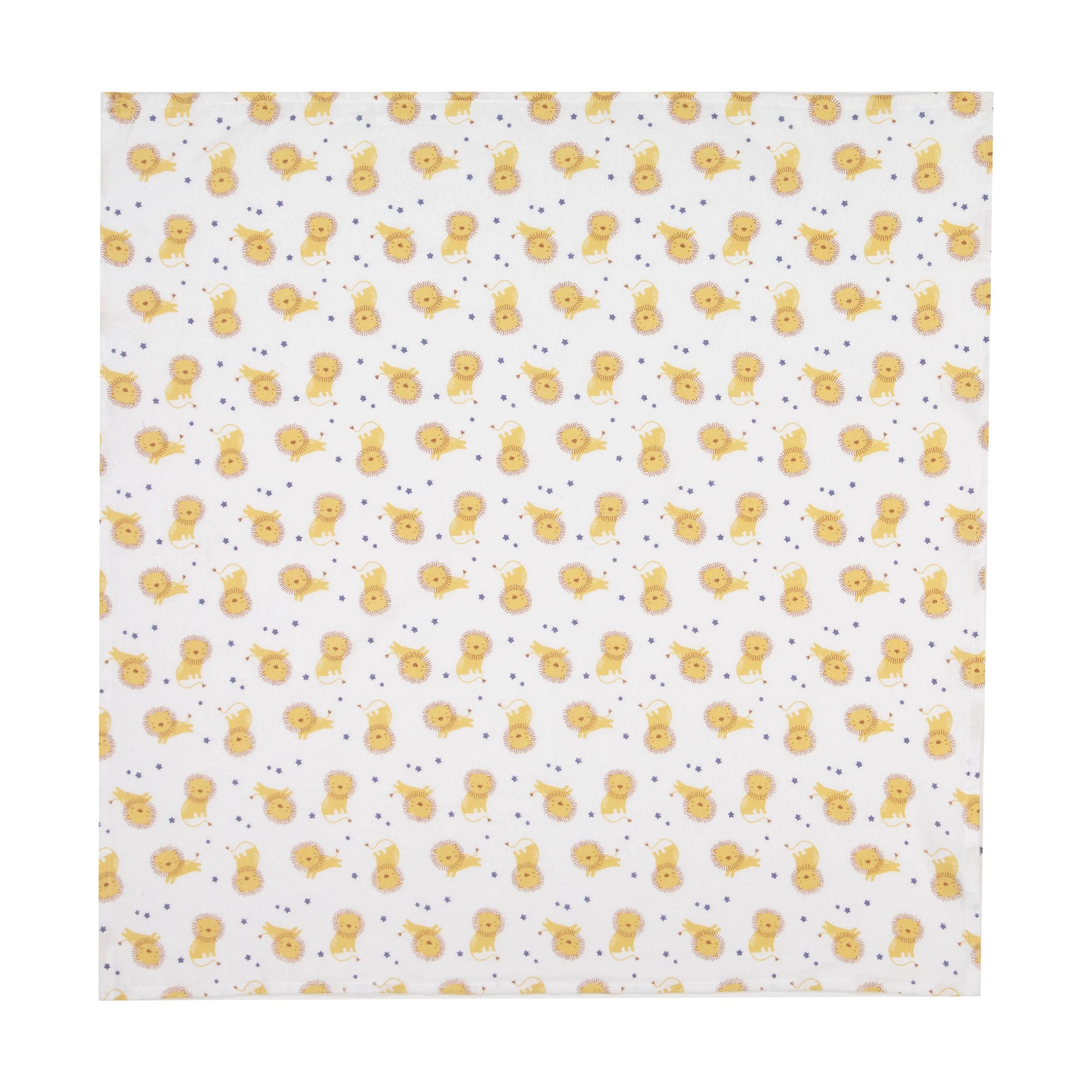 4 3 Pack Flannelette Wraps - Lion, 4 of 6