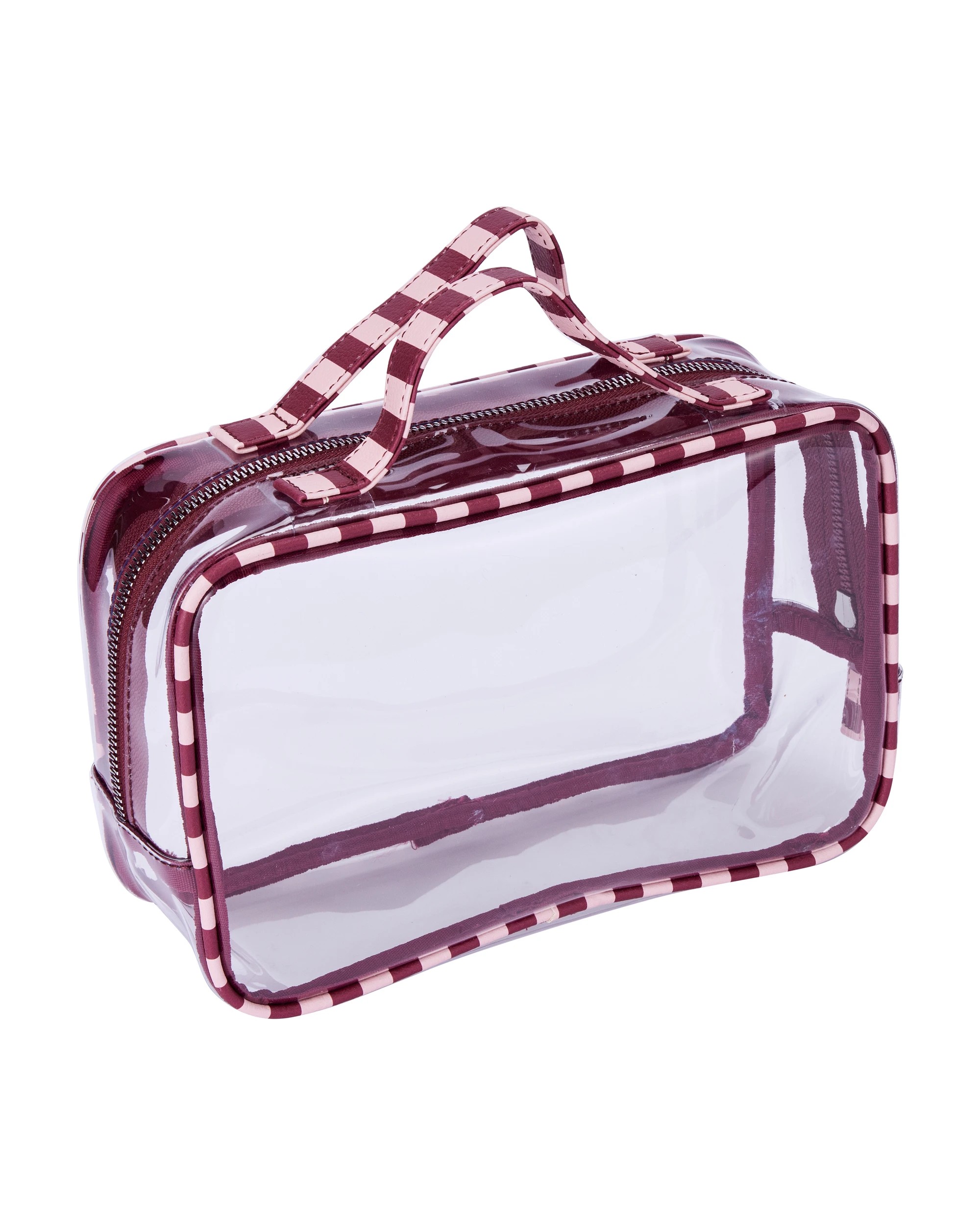 1 OXX Cosmetics Makeup Bag - Pink and Red, 1 of 4
