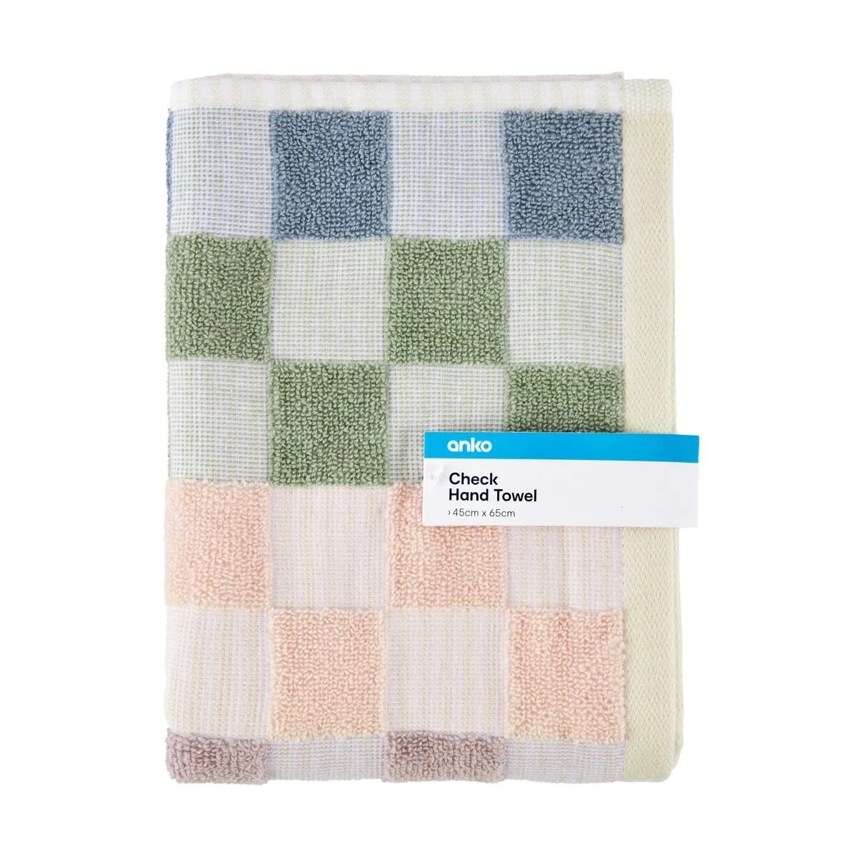 5 Check Cotton Hand Towel, 5 of 5