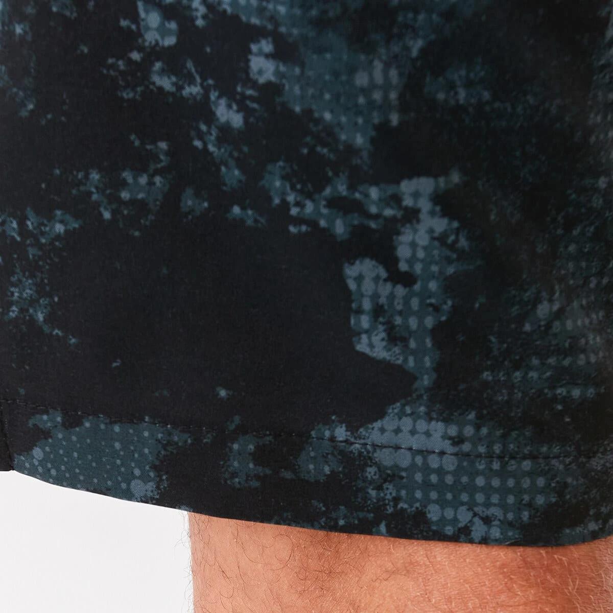 6 Active Mens Gym Shorts Dist Camo, 6 of 7