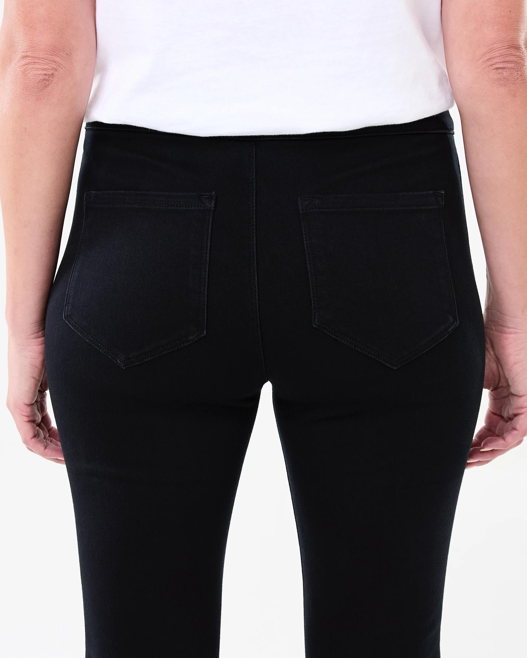 5 Flare Denim Jeggings BLACK, 5 of 7