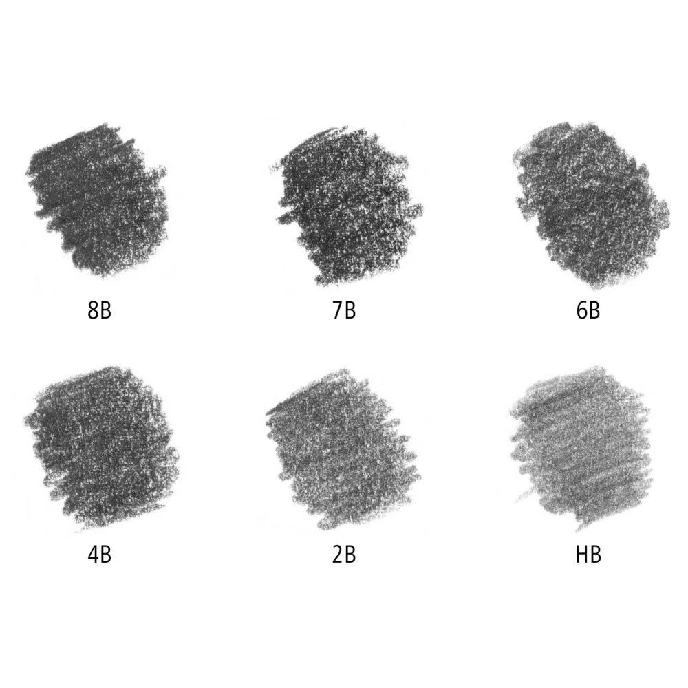 7 Staedtler Mars Lumograph 100 Sketching Pencils 6 Pack, 7 of 7