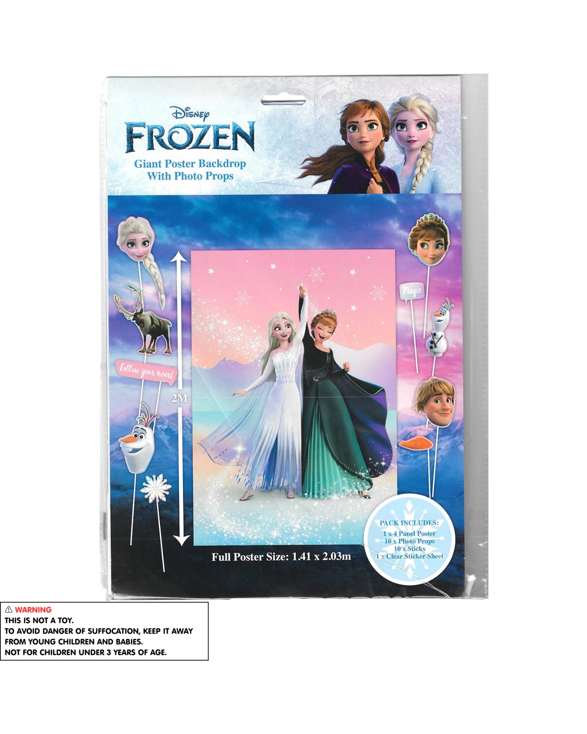 2 Disney Disney Frozen Scene Setter With Photo Props, 2 of 2