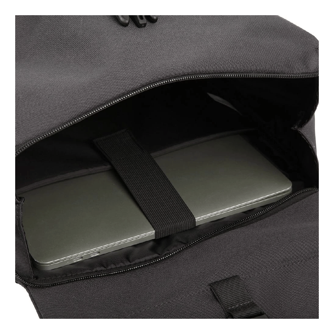 5 J.Burrows 15.6" Laptop Backpack Roll Top Black, 5 of 9
