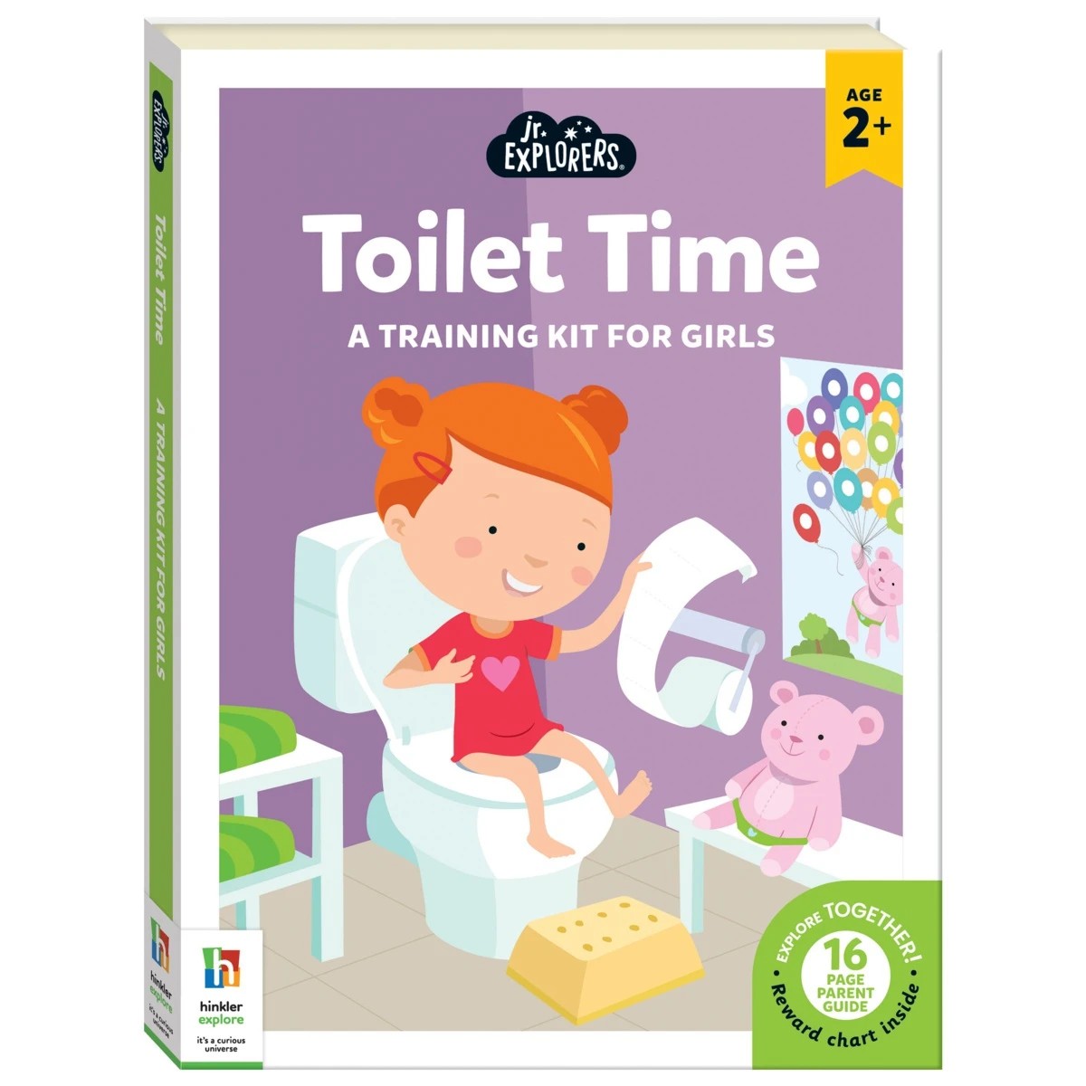 1 Junior Explorers: Toilet Time A Training Kit for Girls - Book, 1 of 8