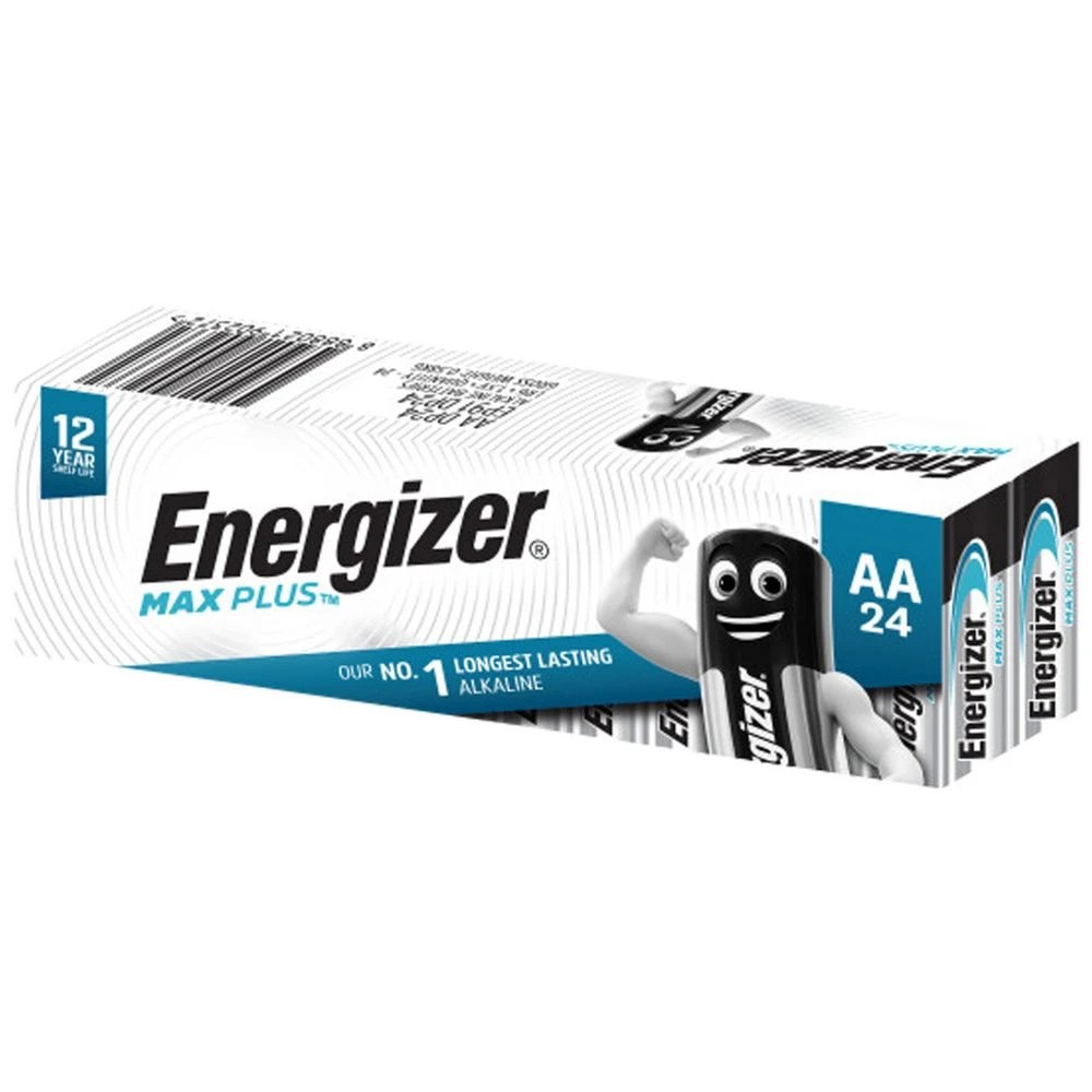 1 Energizer MAX Plus AA Alkaline Batteries 24 Pack, 1 of 1