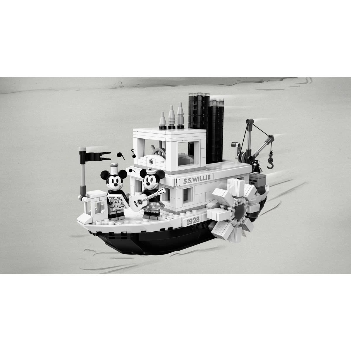 6 LEGO Ideas Steamboat Willie 21317, 6 of 7