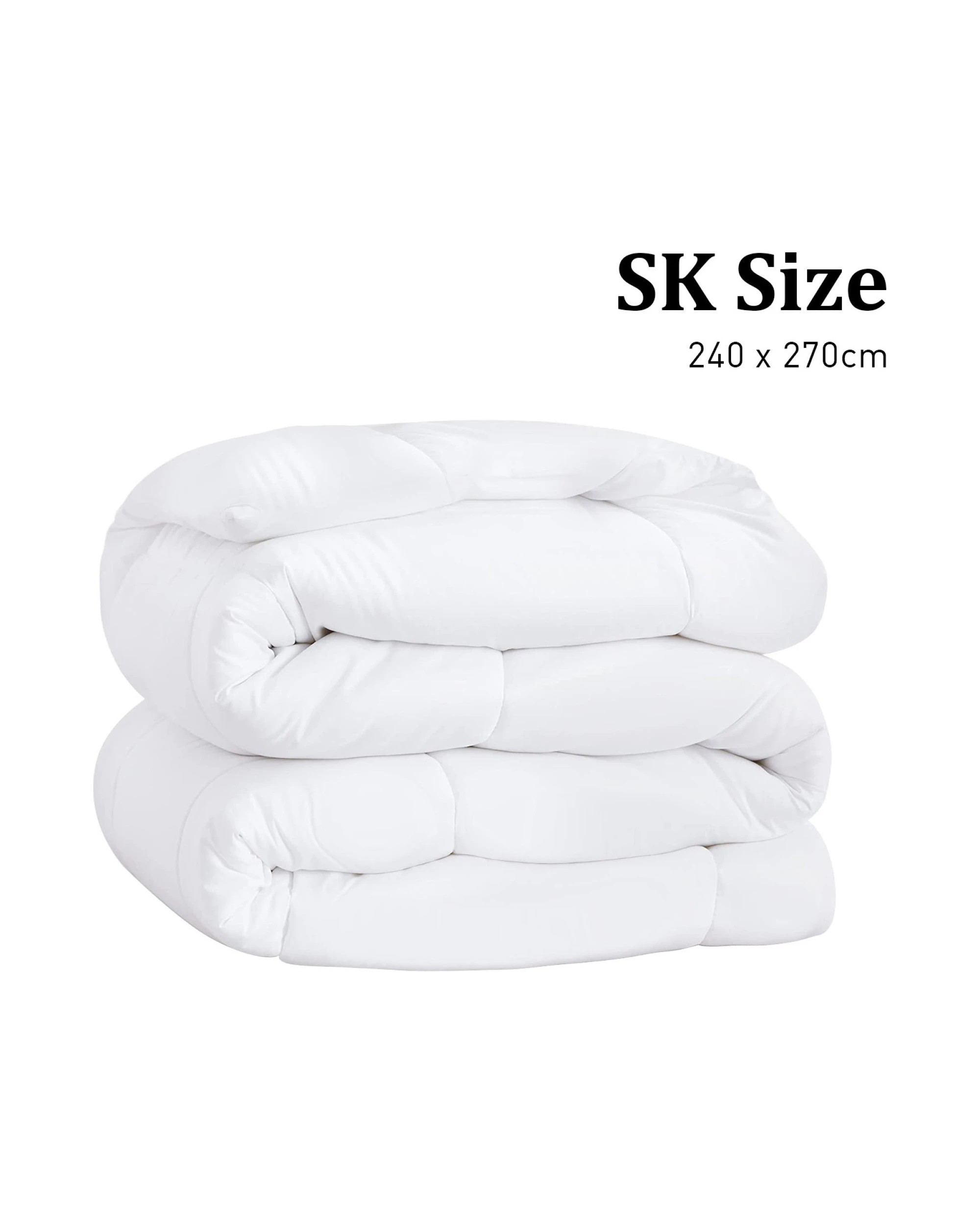 4 Laura Hill 700gsm Goose Down Feather Comforter Doona
 - Super King Bed, 4 of 10