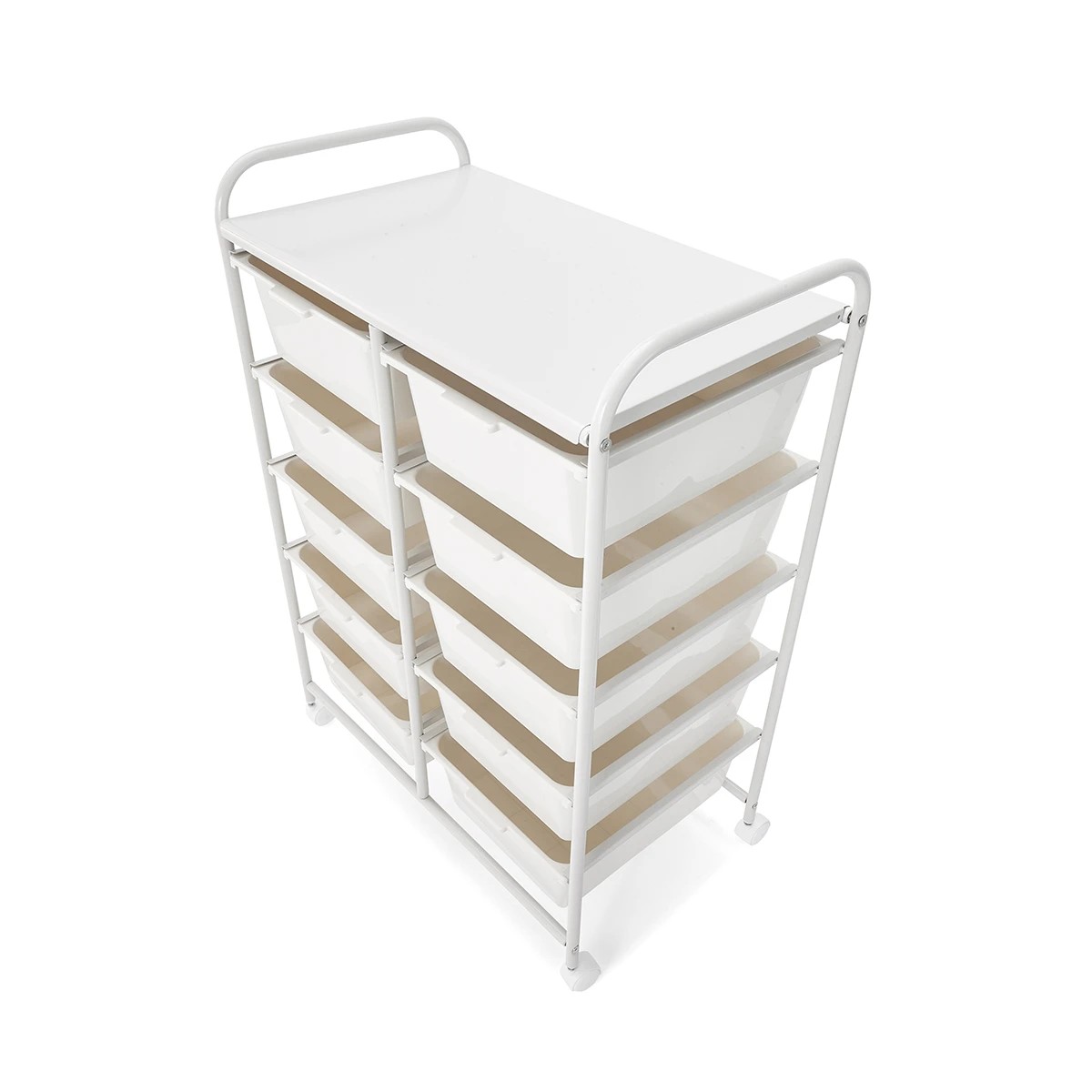5 10 Drawer Unit - White, 5 of 10