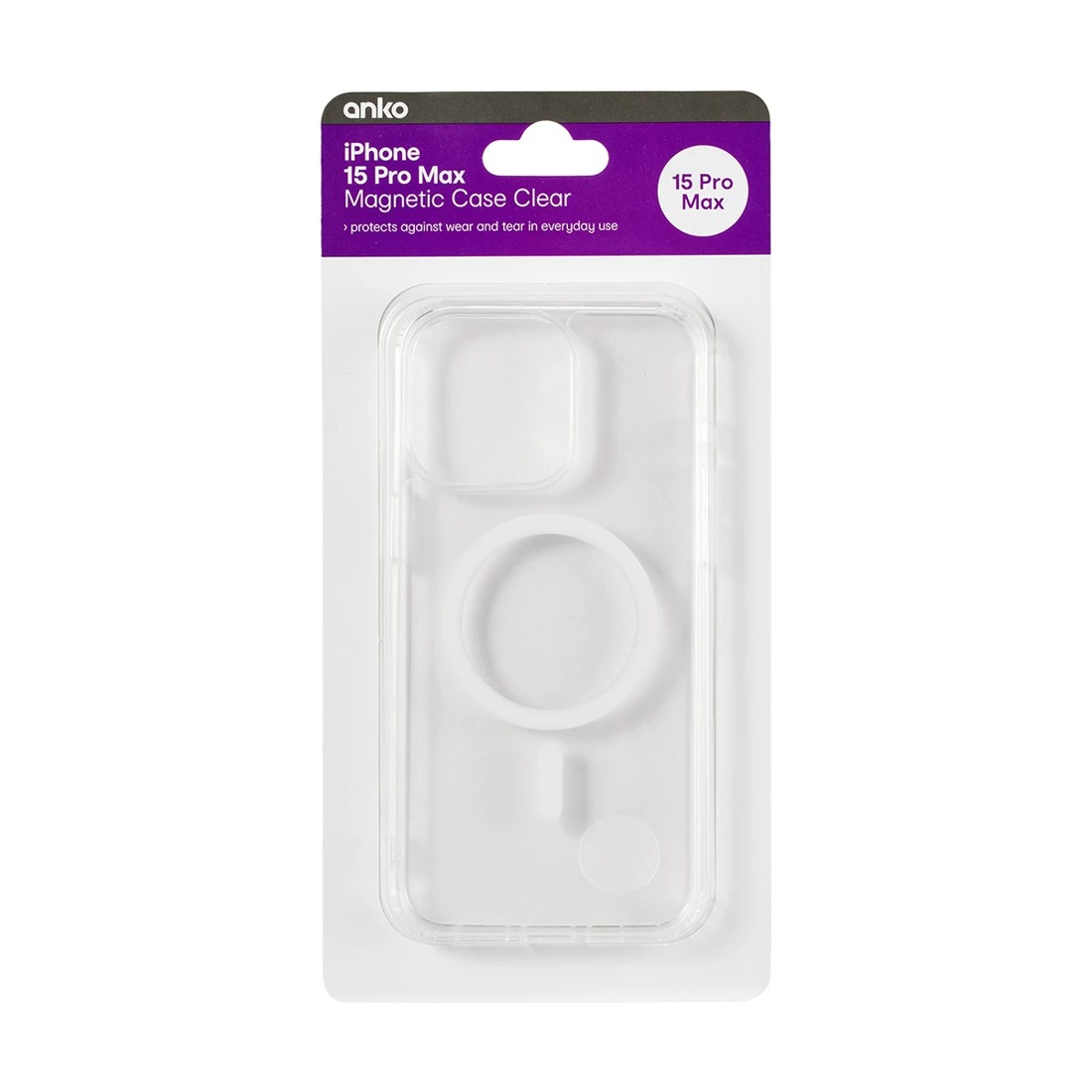 5 iPhone 15 Pro Max MagSafe Case - Clear, 5 of 5