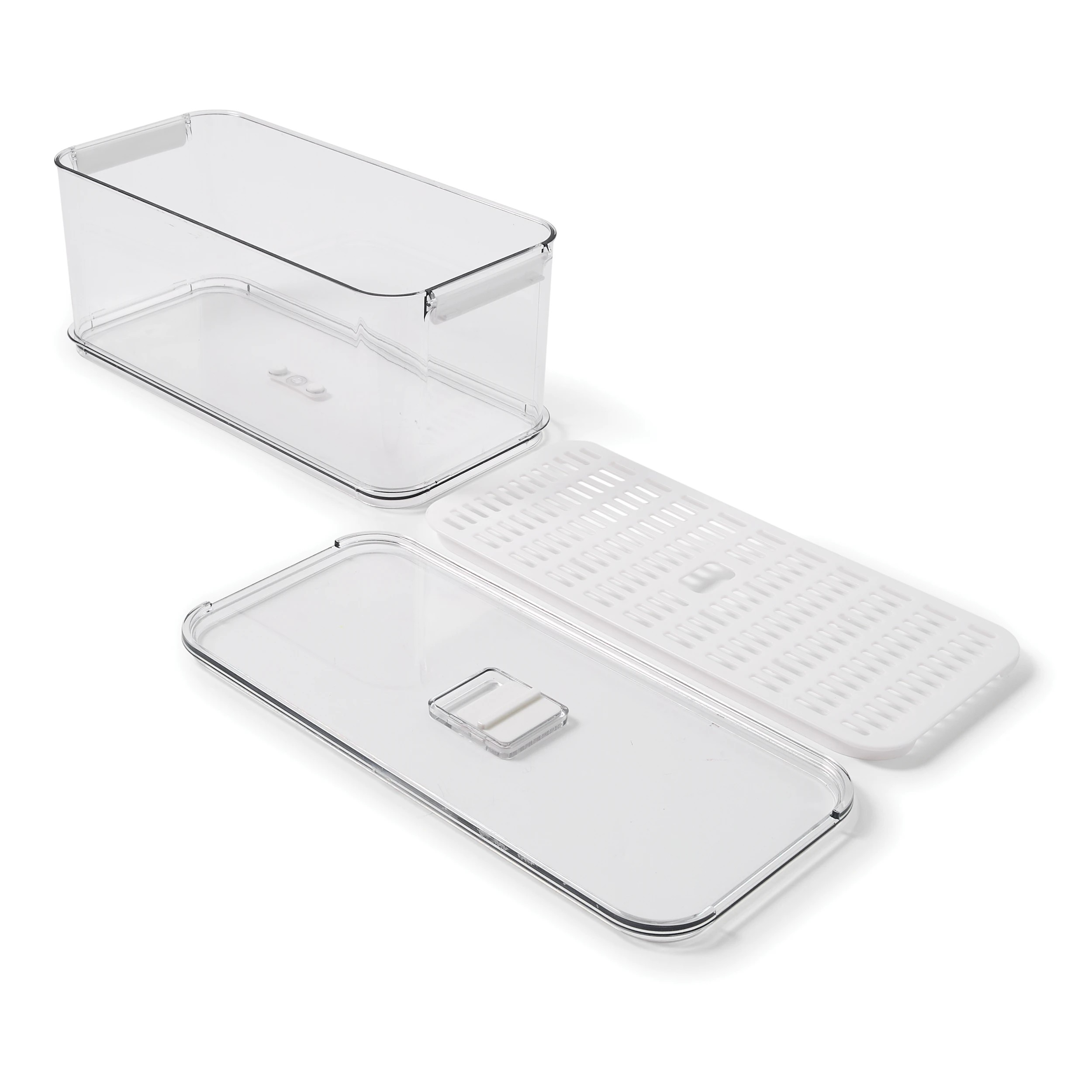 5 6L Fridge Storage - Clear and White, 5 of 8