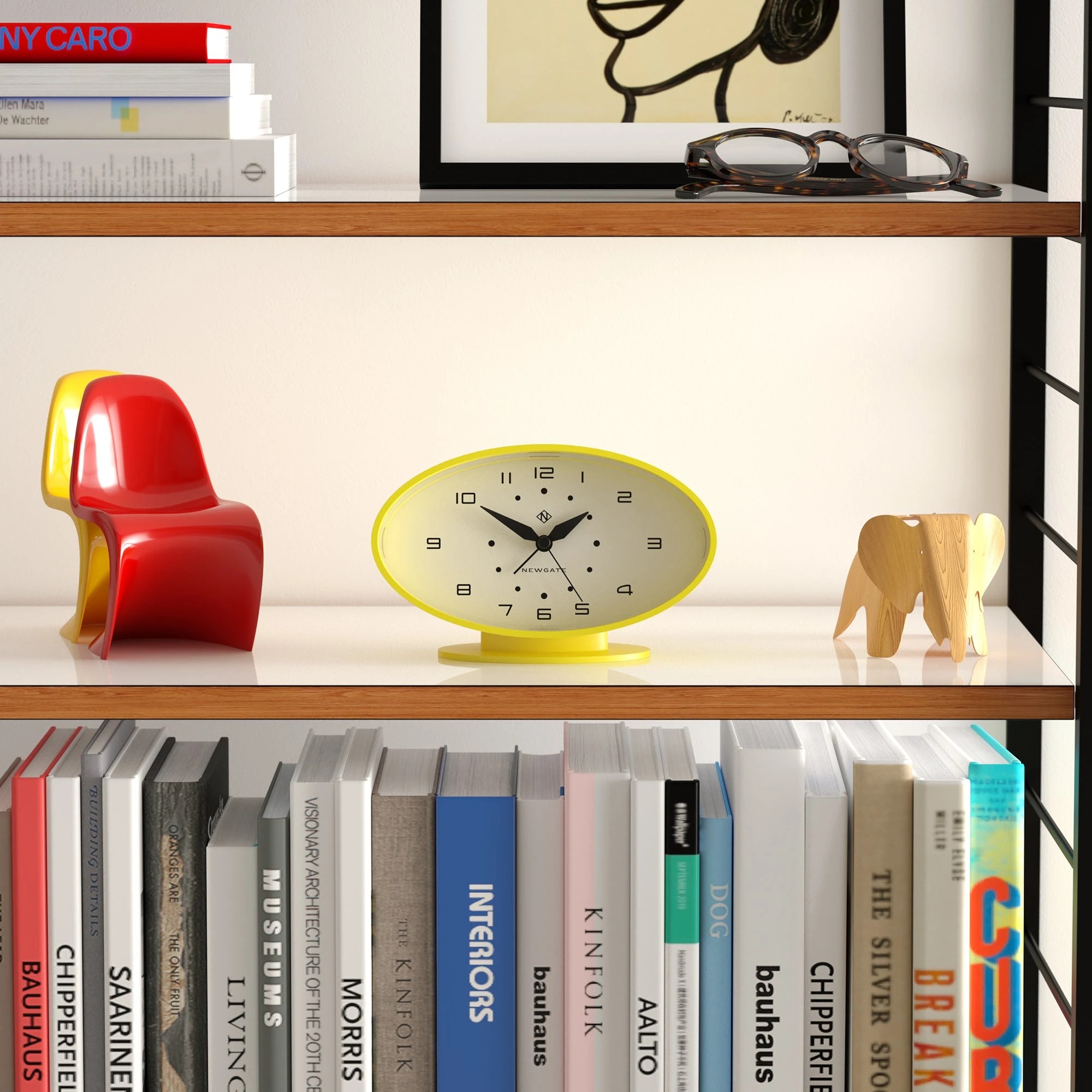 2 Newgate Ronnie Alarm Clock Yellow - Yellow, 2 of 5