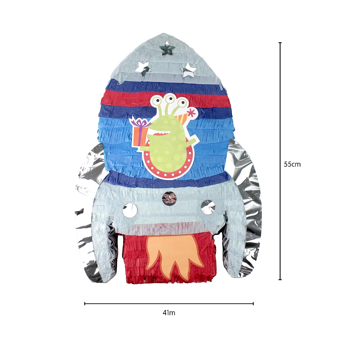 2 Amscan Alien Spaceship Pinata, 2 of 3