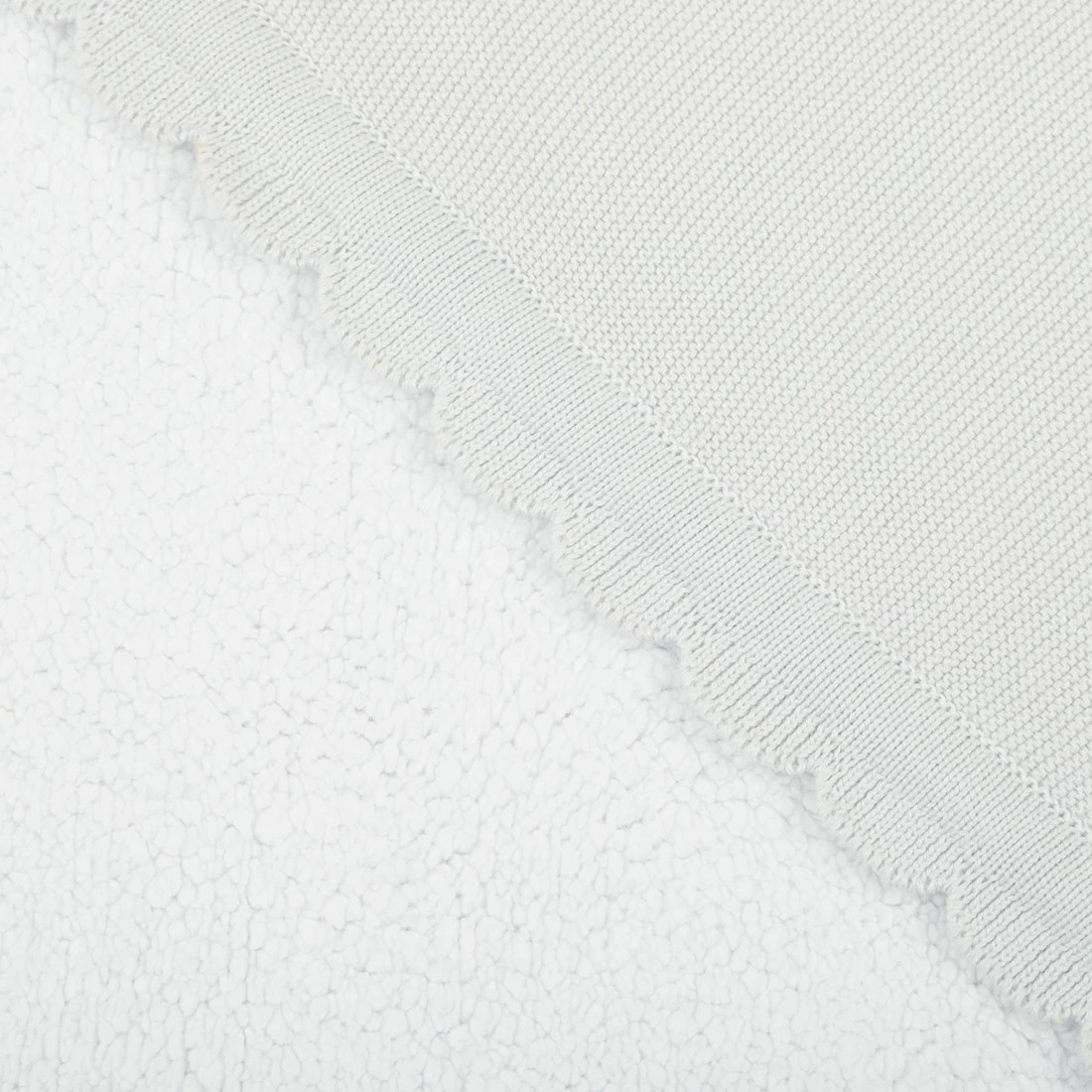 4 Scallop Edge Blanket - Grey, 4 of 5