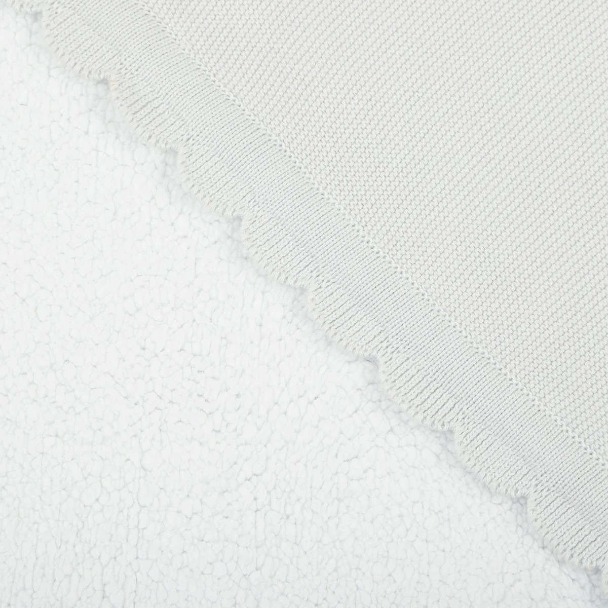 4 Scallop Edge Blanket - Grey, 4 of 5