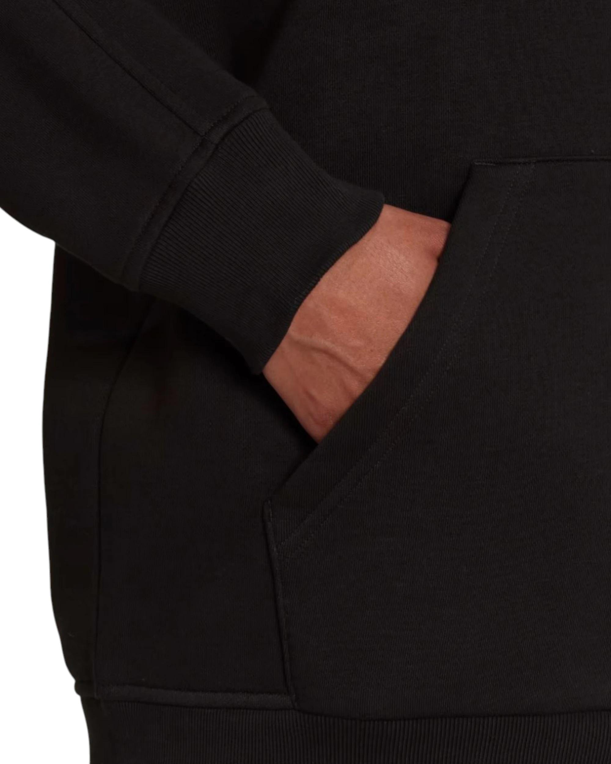 5 Adidas Womens ALL SZN Fleece Boyfriend Black Hoodie BLACK, 5 of 6