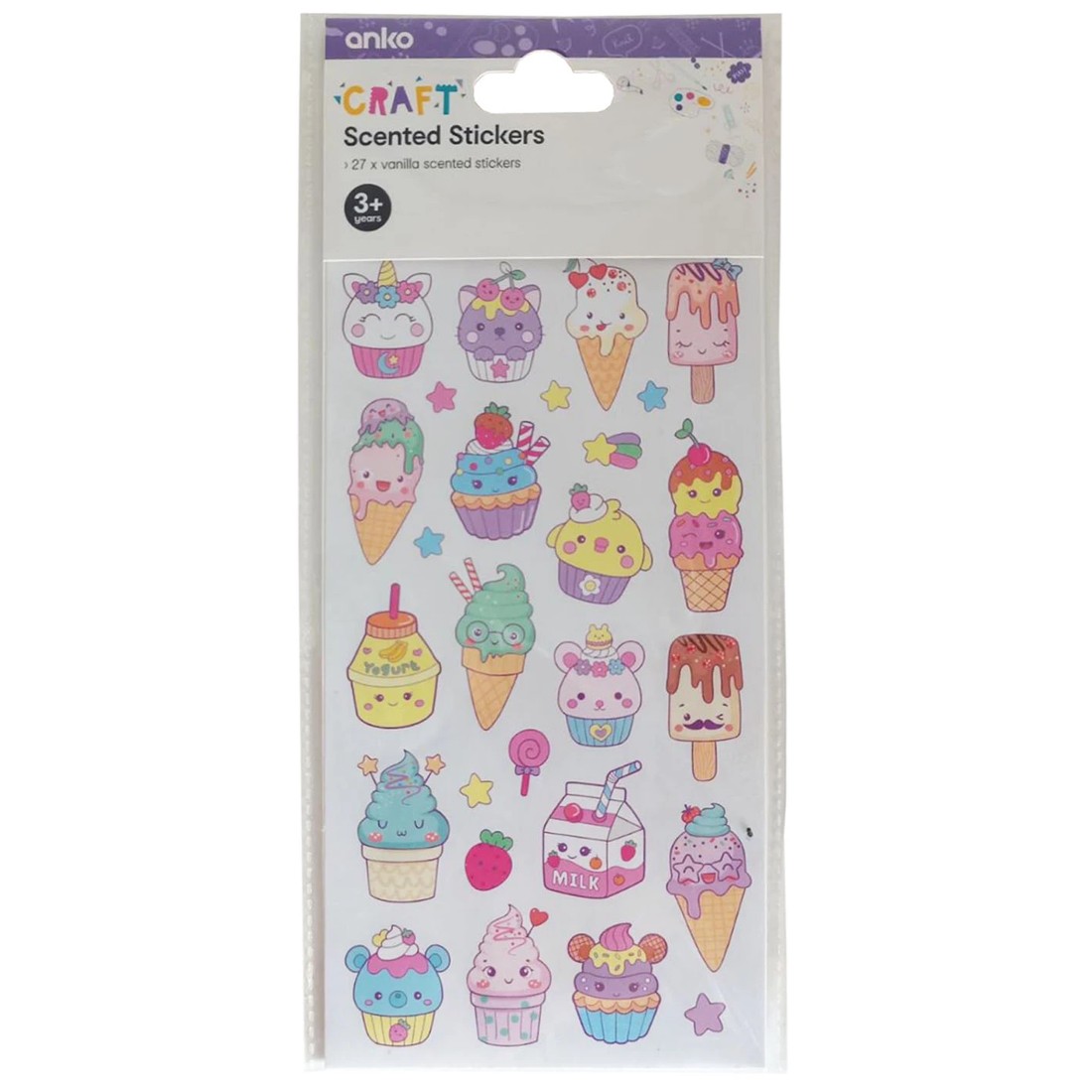 4 Scented Stickers - Assorted, 4 of 4