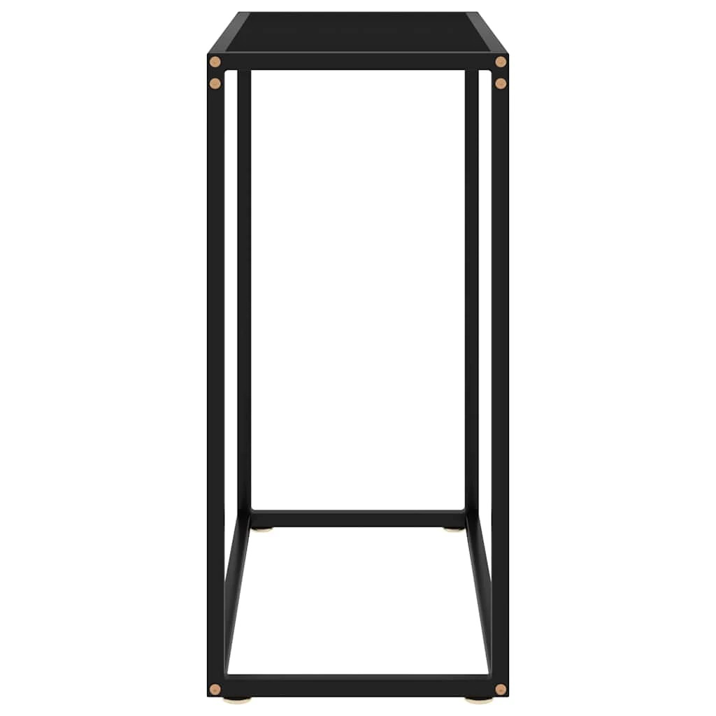 3 vidaXL Console table Simplistic - Black, 3 of 9
