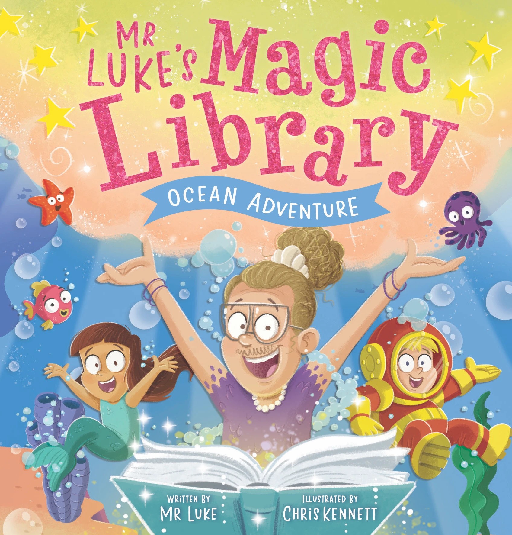 1 Mr Luke's Magic Library: Ocean Adventure by Luke Springer - Book