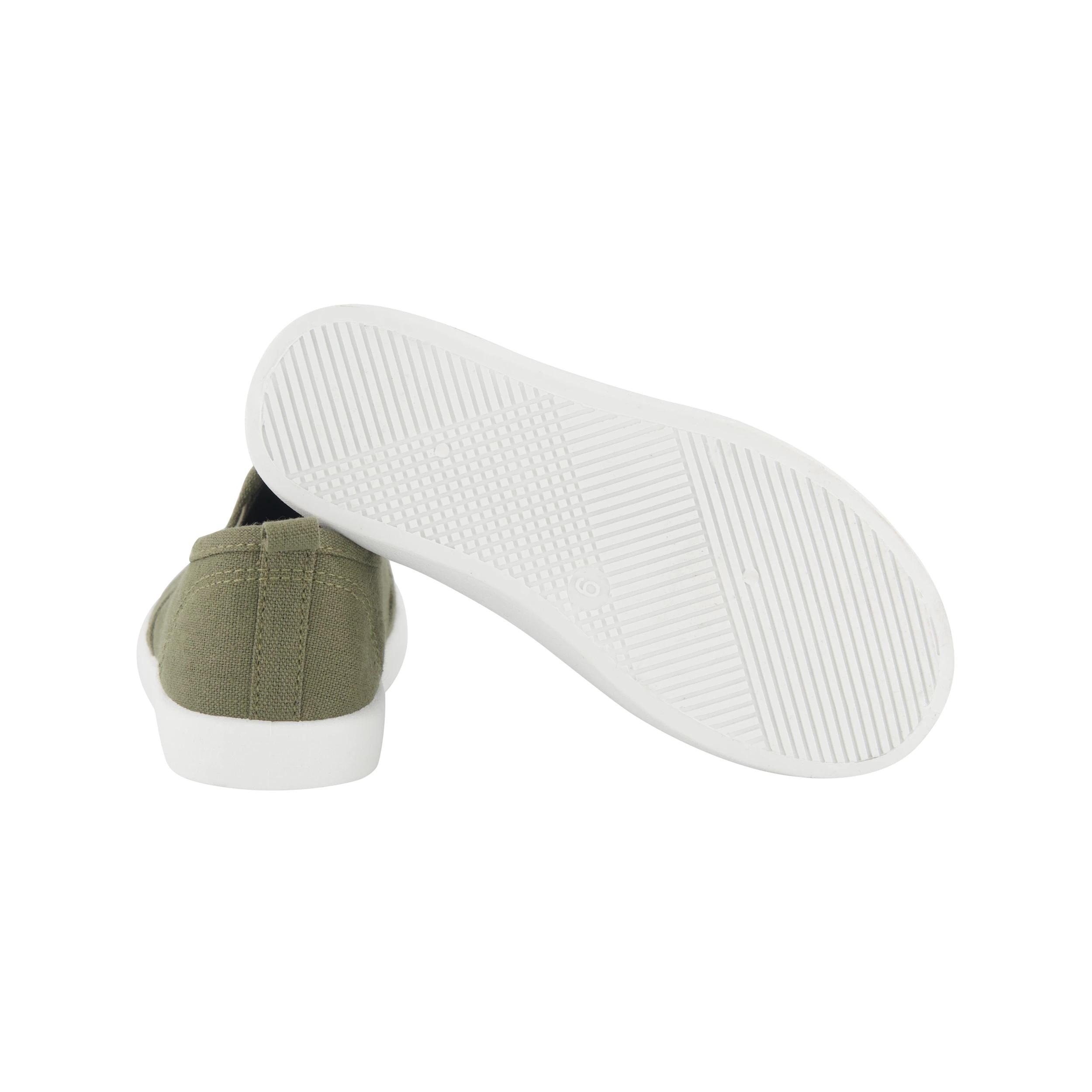 5 Junior Slip-on Canvas Shoes Grn Beetle, 5 of 5