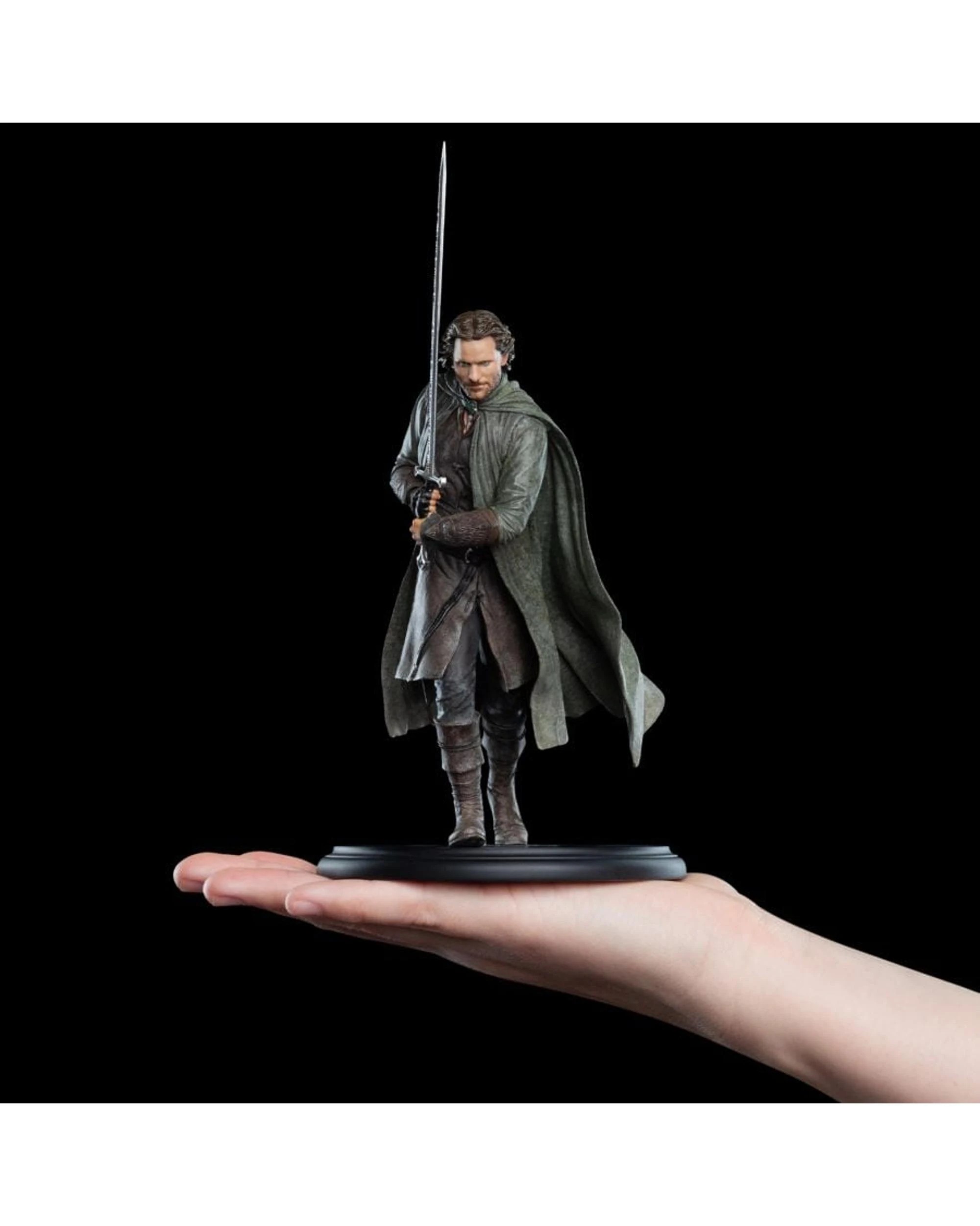 7 Weta Workshop The Lord of the Rings Aragorn Miniature Statue, 7 of 7