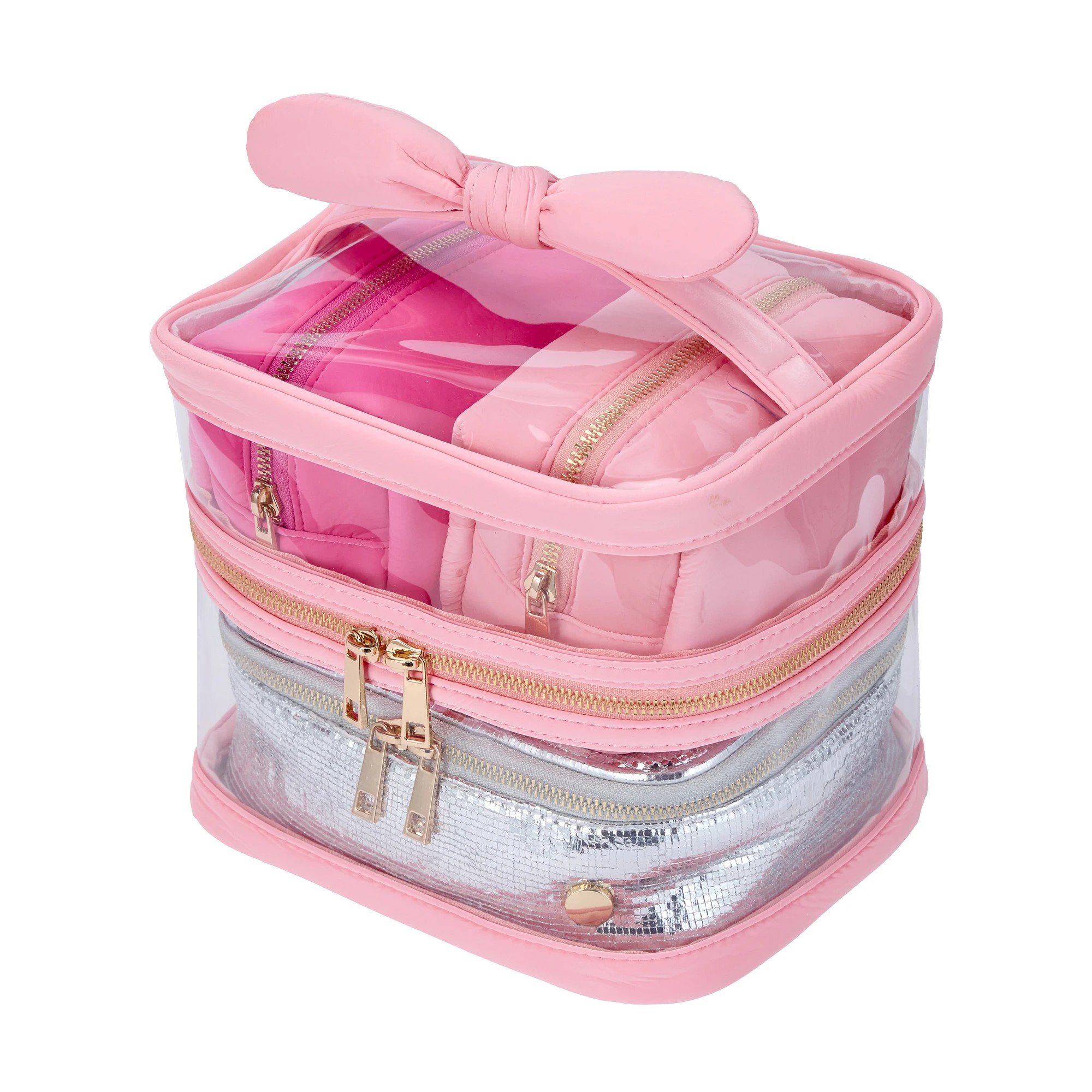 2 OXX Cosmetics 4 Piece Cosmetic Bag Set - Bright Vibes, 2 of 8