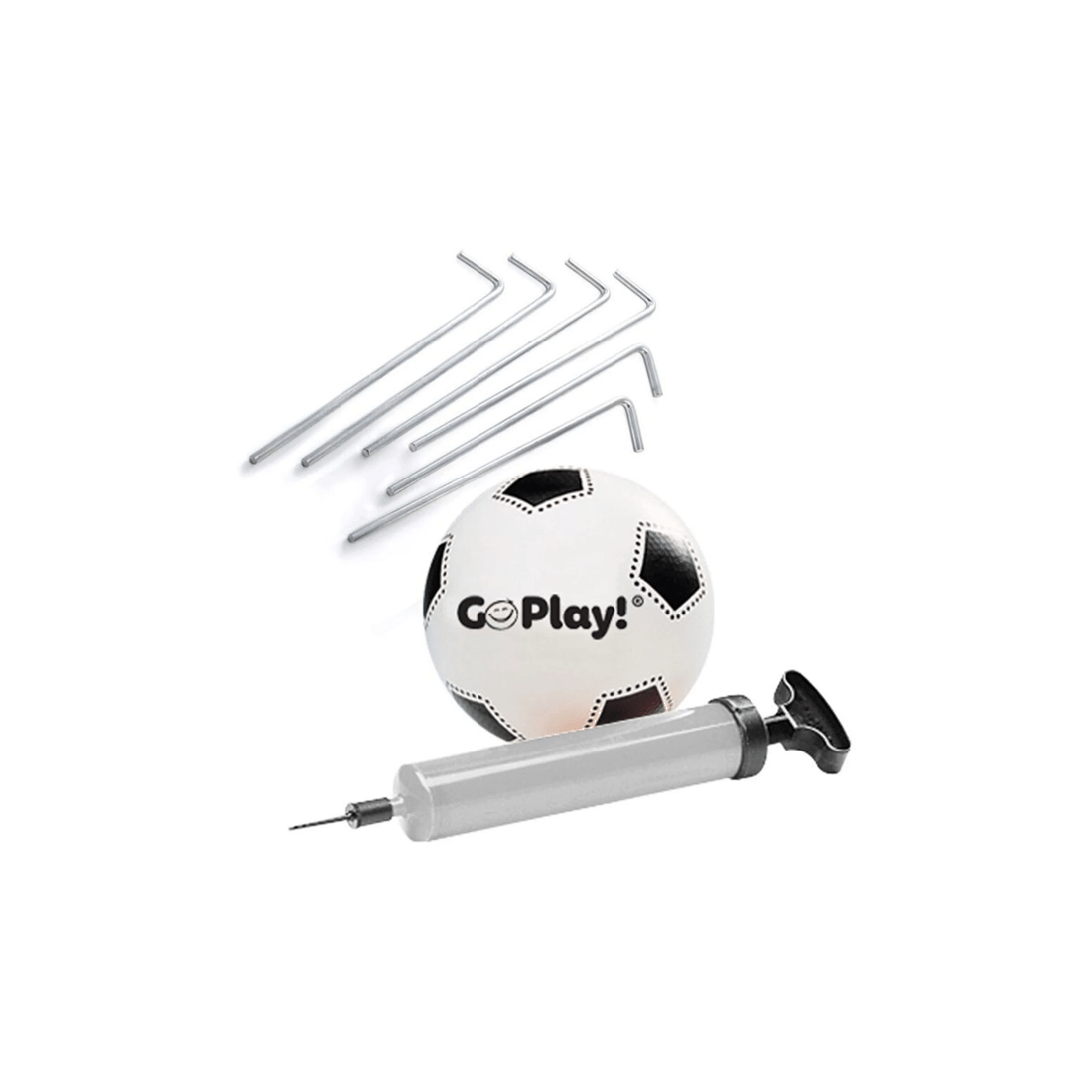 4 Go Play 2-in-1 Indoor Outdoor 182cm Soccer Goal Post Kids 5 Plus Set Complete - White, 4 of 4