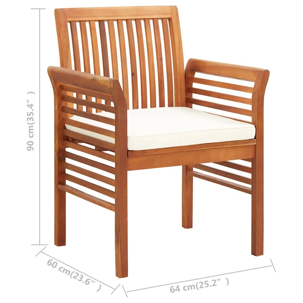 7 vidaXL Outdoor chair - Brown, 7 of 7