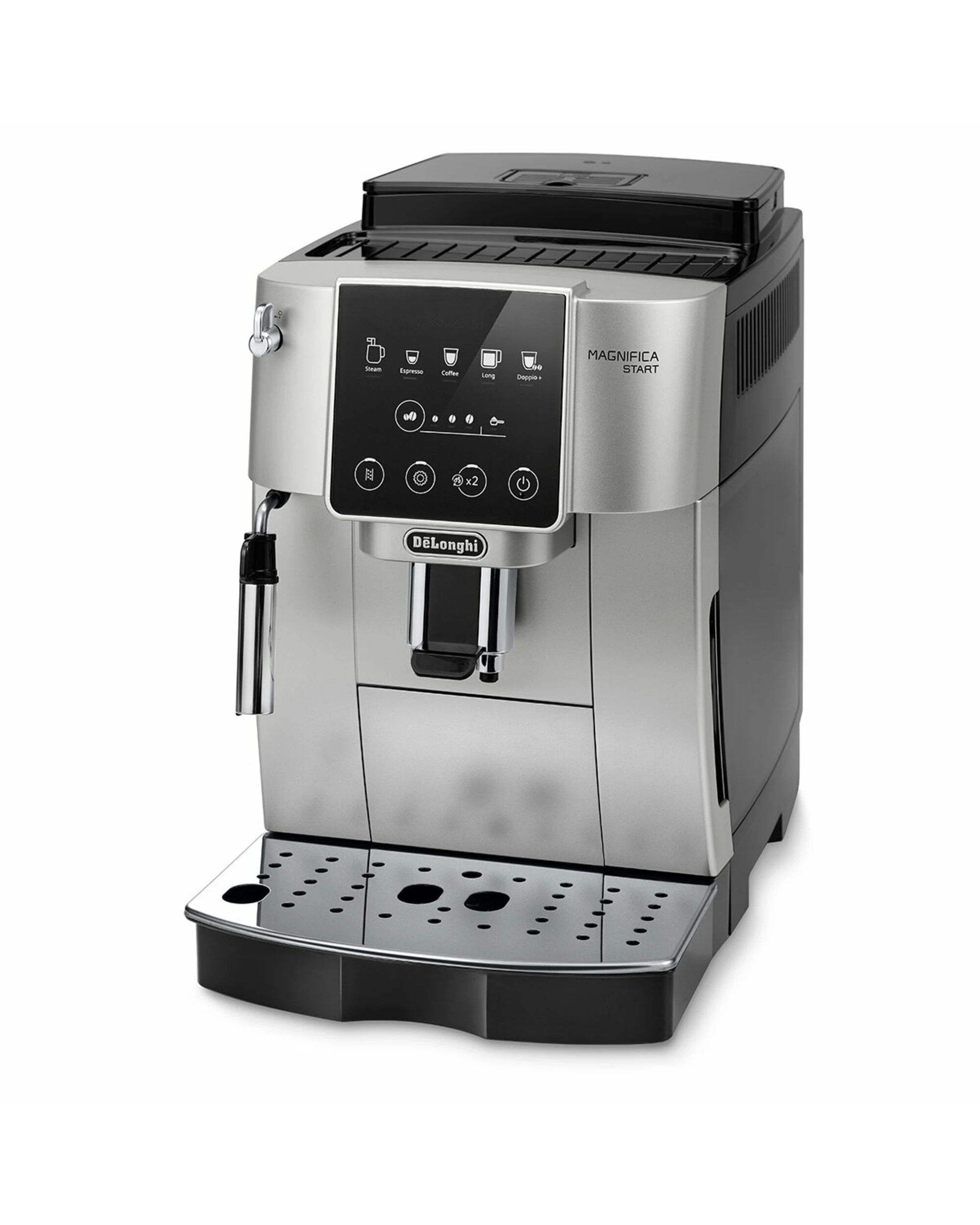1 De'Longhi Magnifica Start Fully Automatic Coffee Machine Silver, 1 of 5