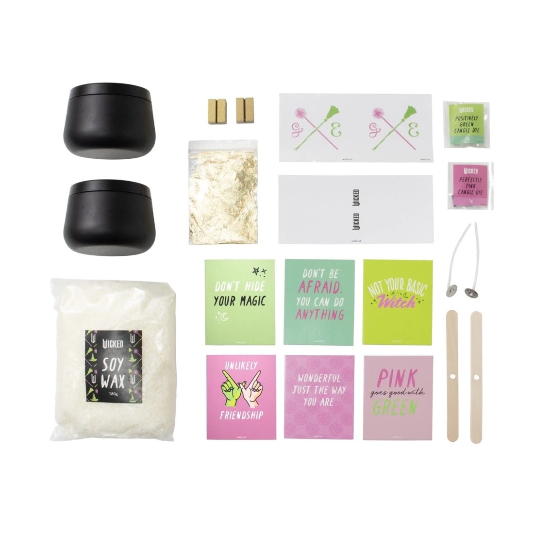 2 Wicked DIY Friendship Candles Kit, 2 of 5
