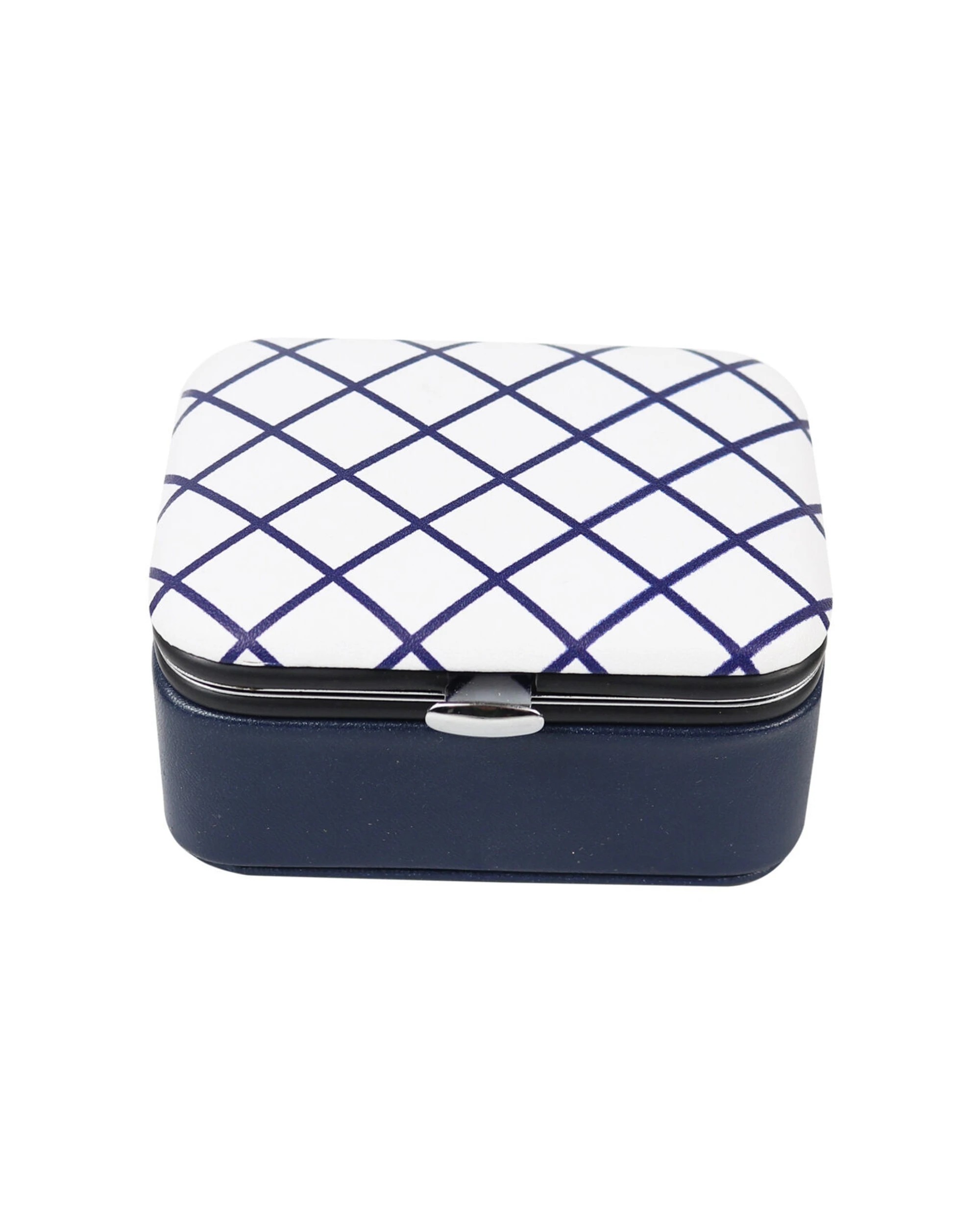 2 Wicked Sista 3PK Criss Cross Deluxe Jewellery Hard Cover Travel Case 8x4cm - Multi, 2 of 3