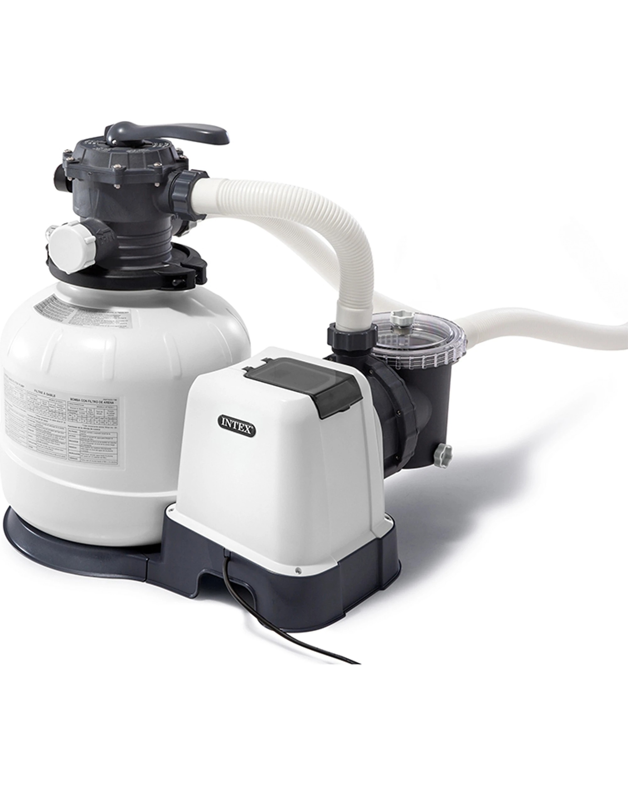 2 Intex SX2800 Pump and Sand Above Ground Swimming Pool Filtration System - Multi, 2 of 2