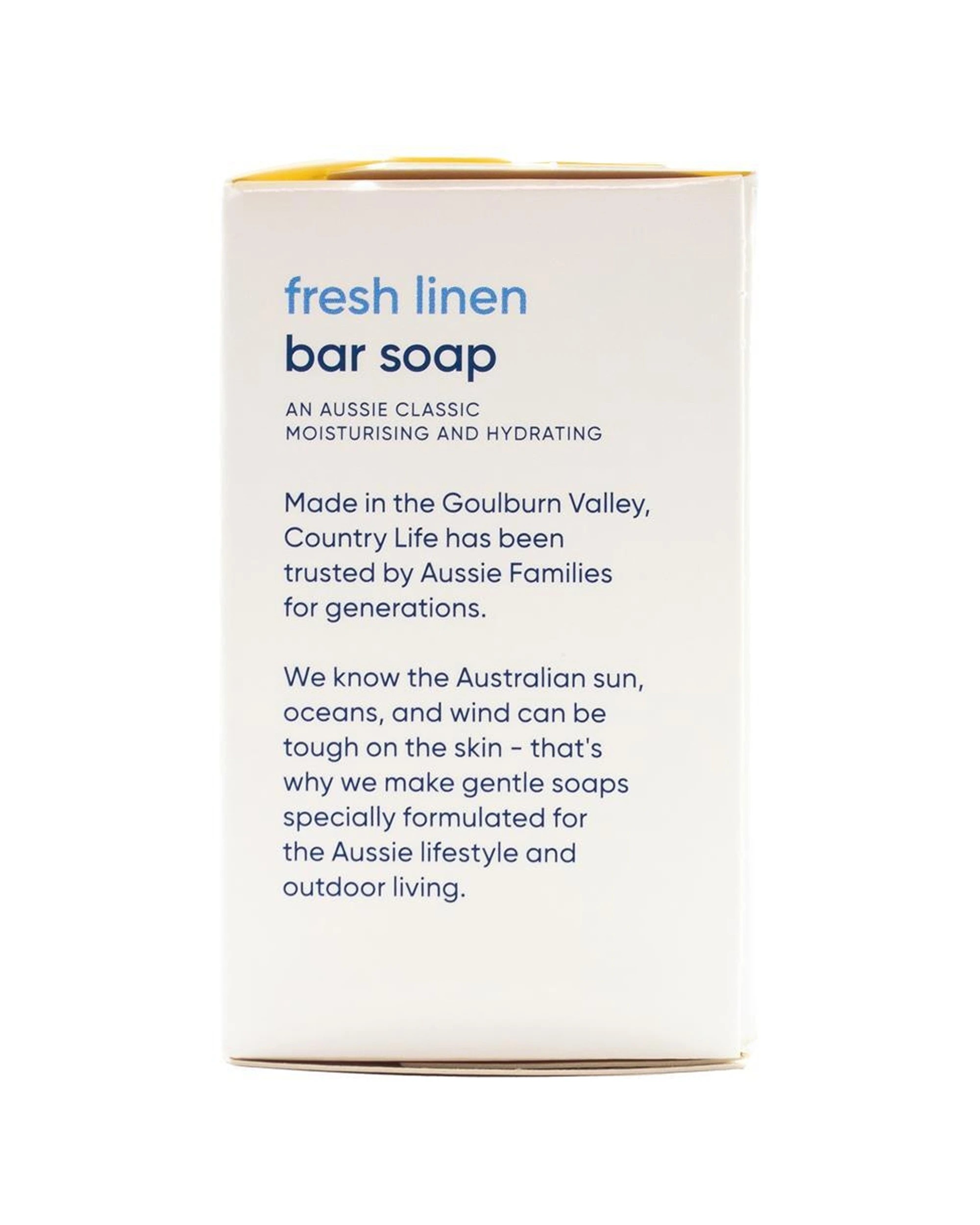 4 Country Life 8 x 5pc Soap Bars 450g Fresh Linen 3x More Moisturiser - White, 4 of 5