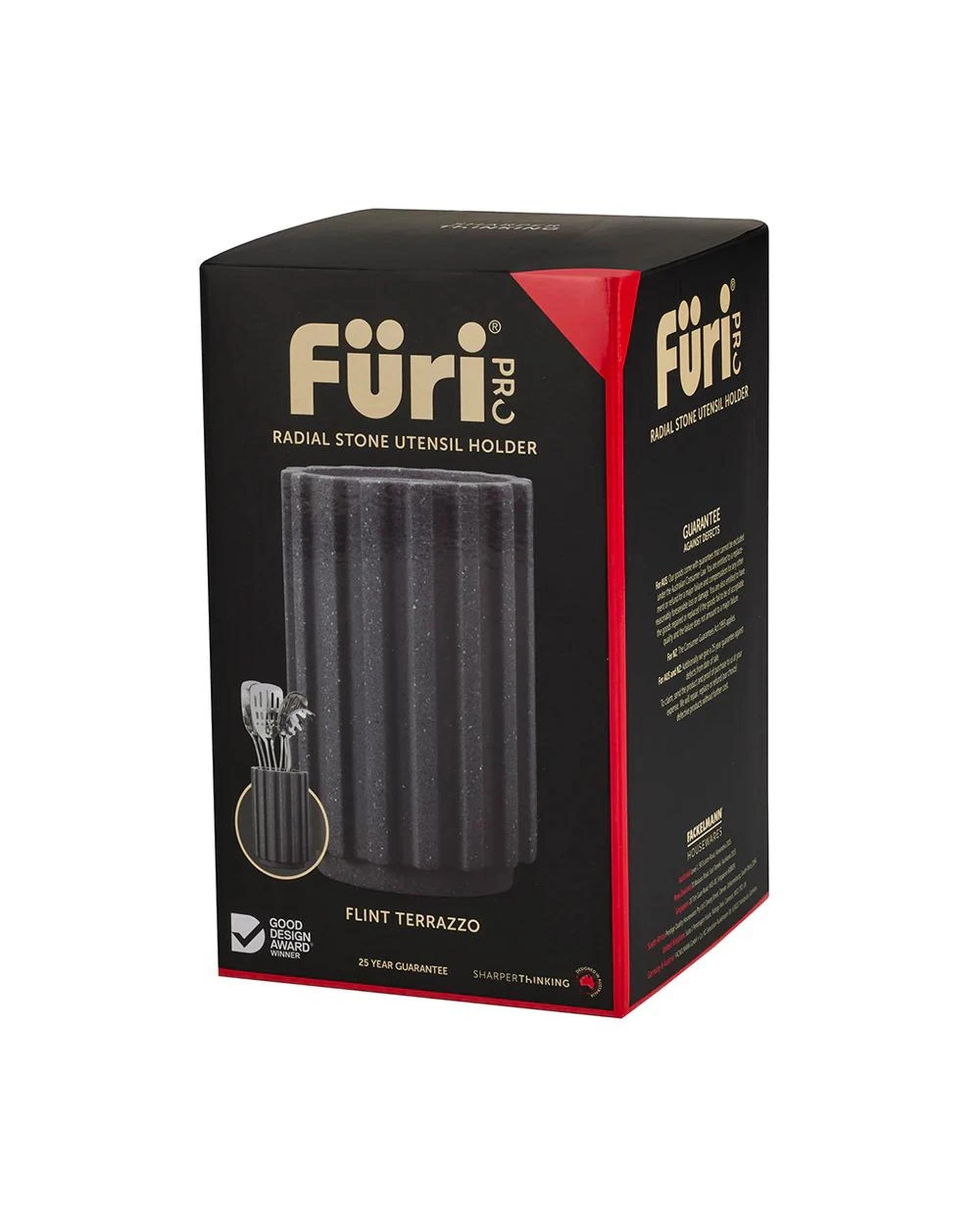 3 Furi Pro Radial Stone Utensil Holder Flint Terrazzo, 3 of 3