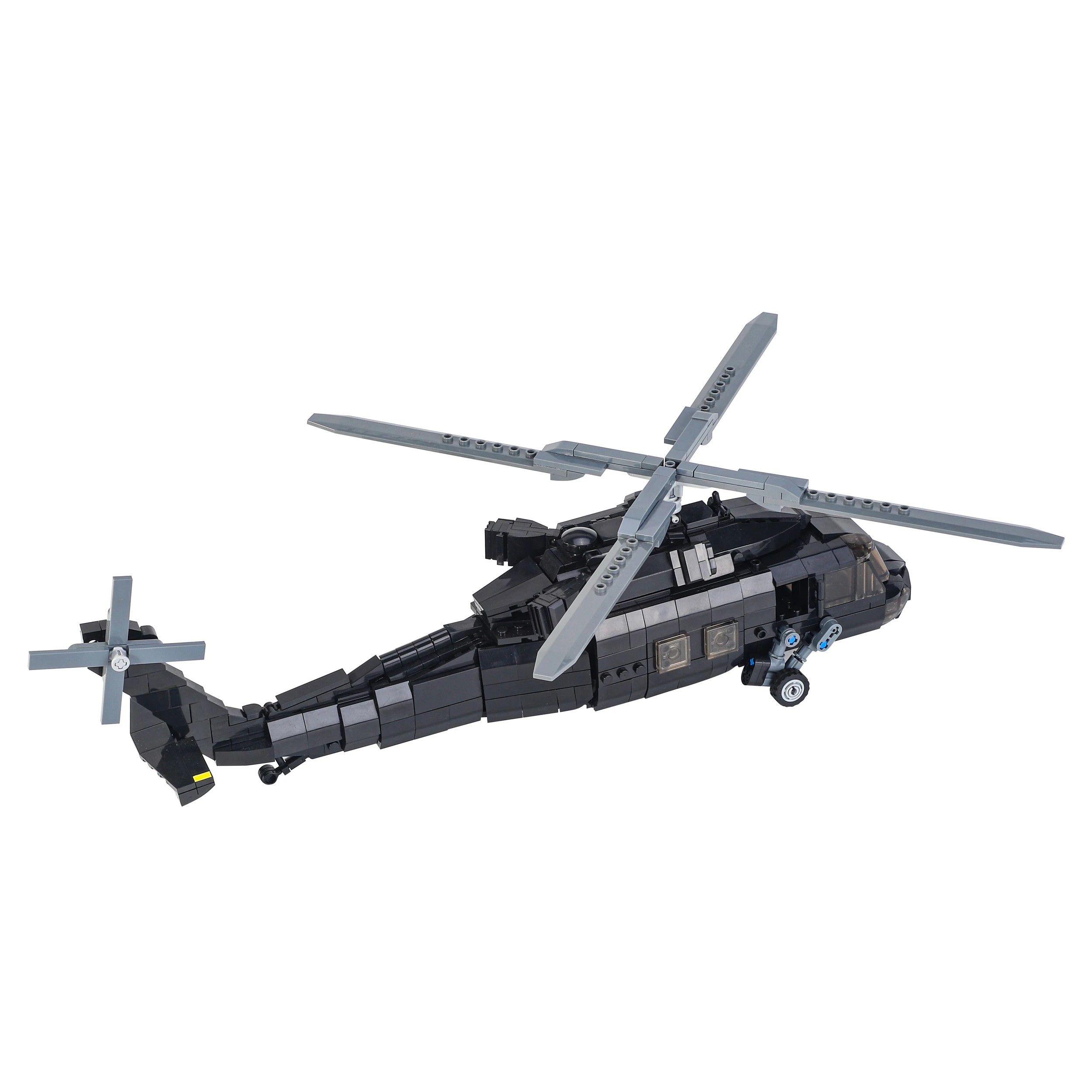 7 684 Piece Mini Blocks Vehicle Series: Helicopter, 7 of 7
