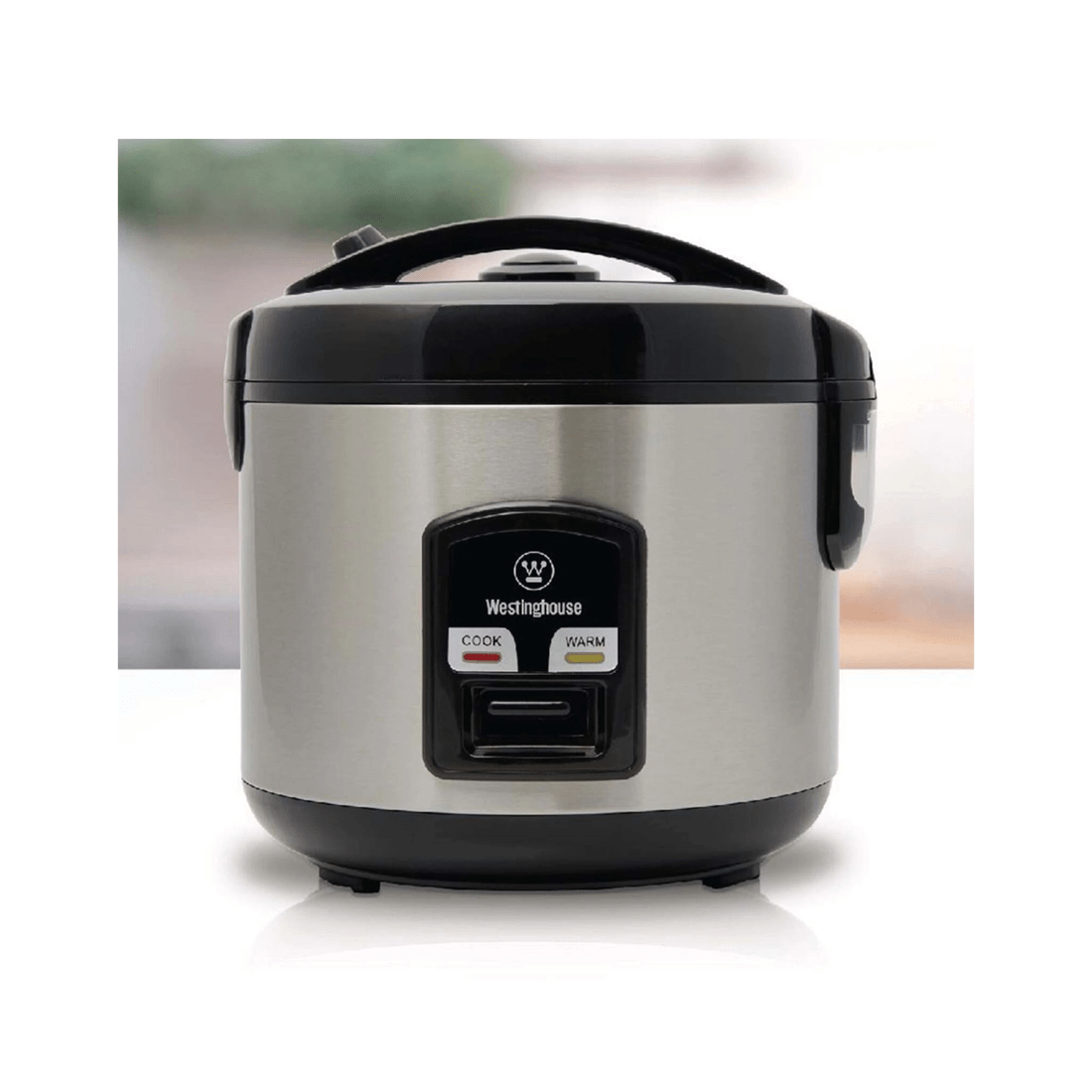 2 Westinghouse 10 Cup Rice Cooker Stainless Steel W/keep Warm Function & Steamer
 - Silver, 2 of 7