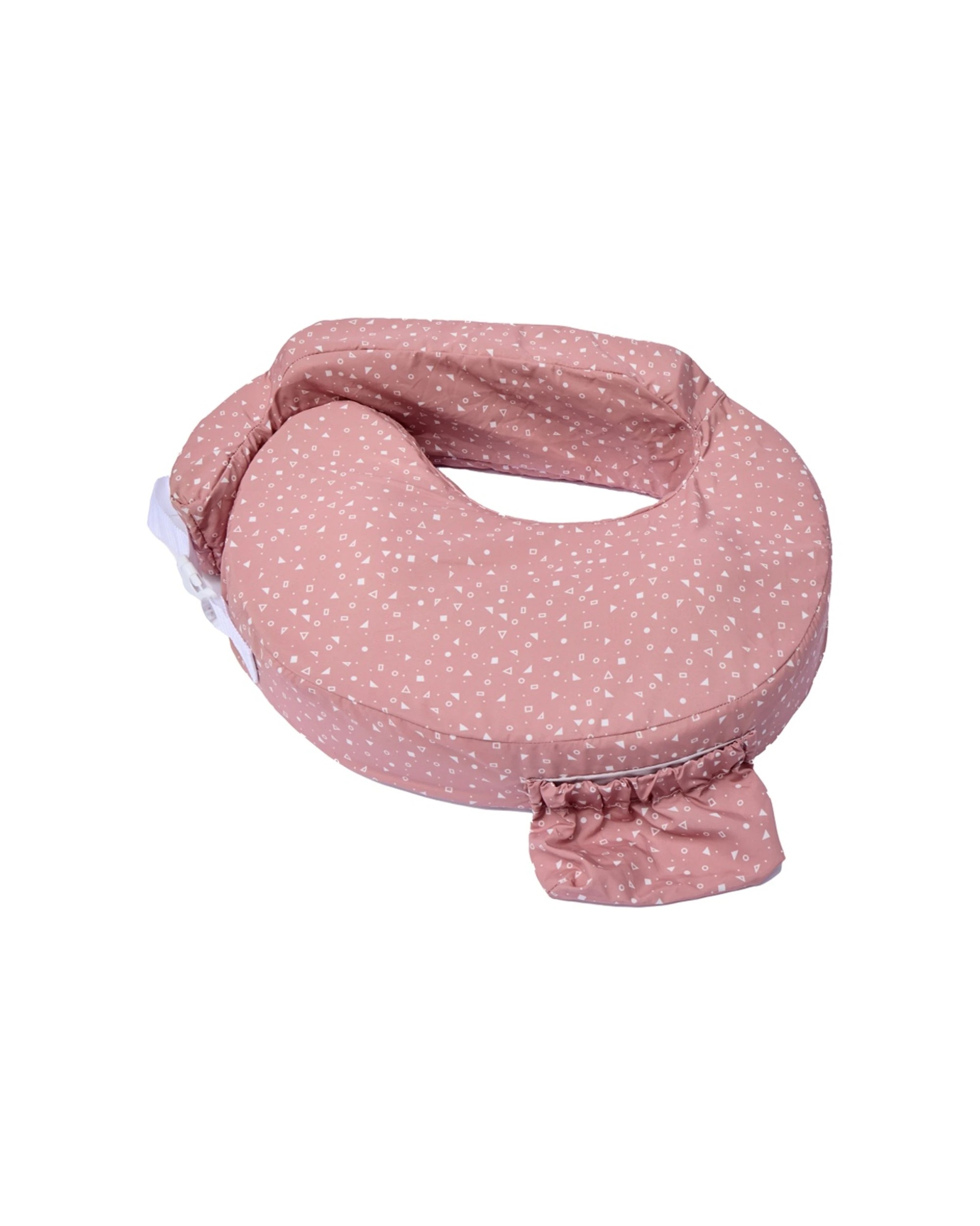 1 My Breast Friend Original Breastfeeding Pillow Nursing Support Cushion - Pink, 1 of 5