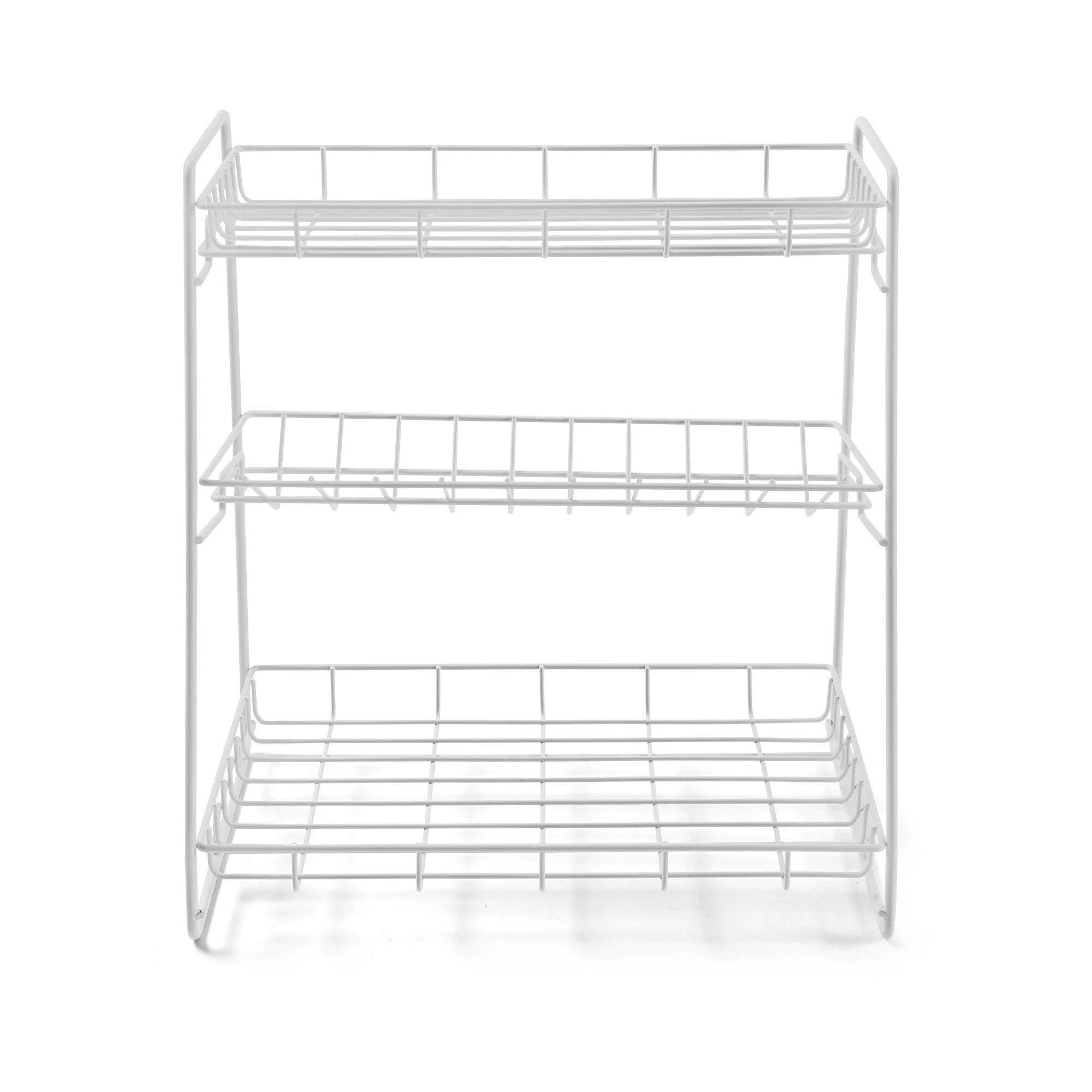 4 White Wire Angled Shelf, 4 of 9