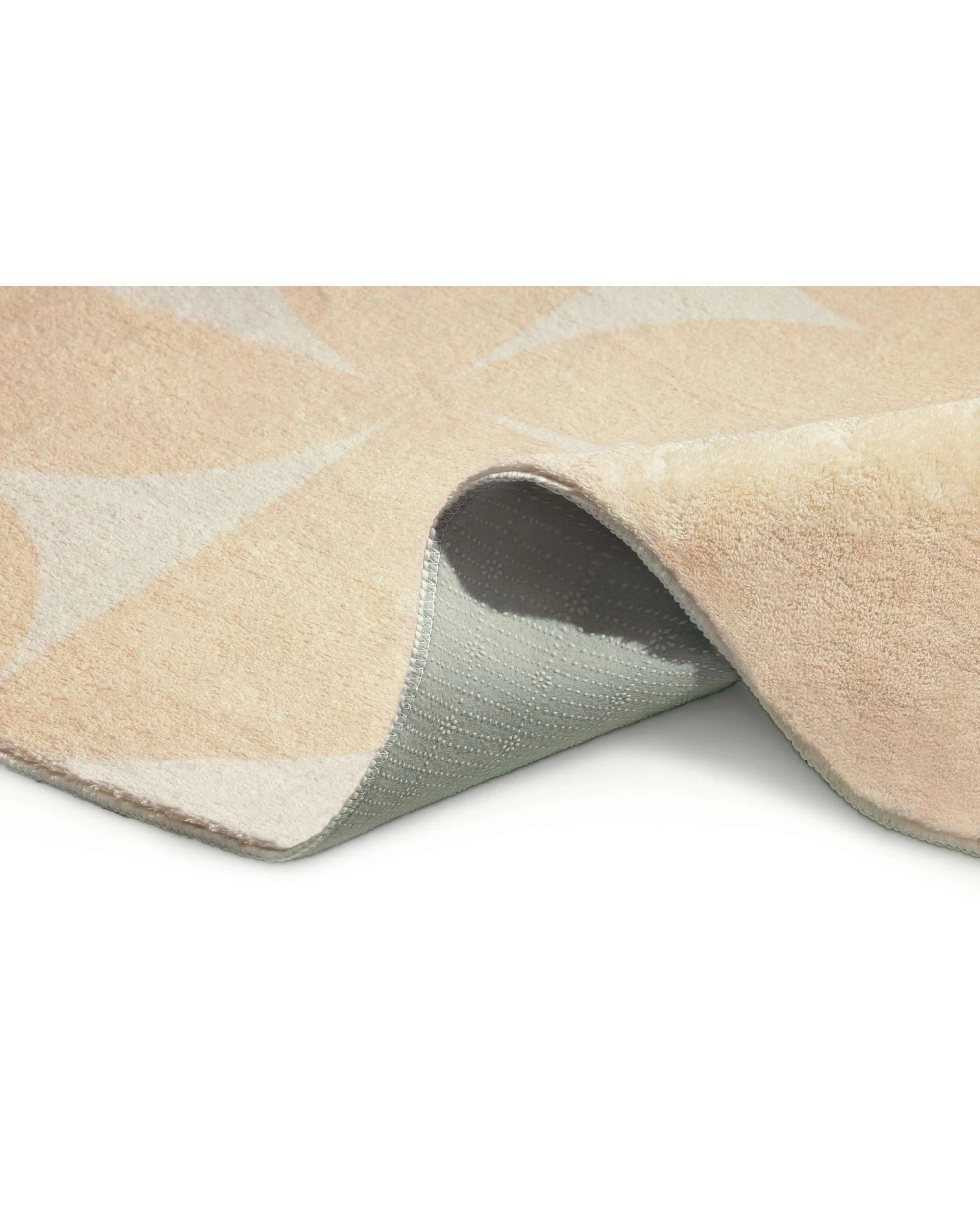 5 Loopsie Koda Geometric Washable Rug-180cm x 120cm - Beige, 5 of 9