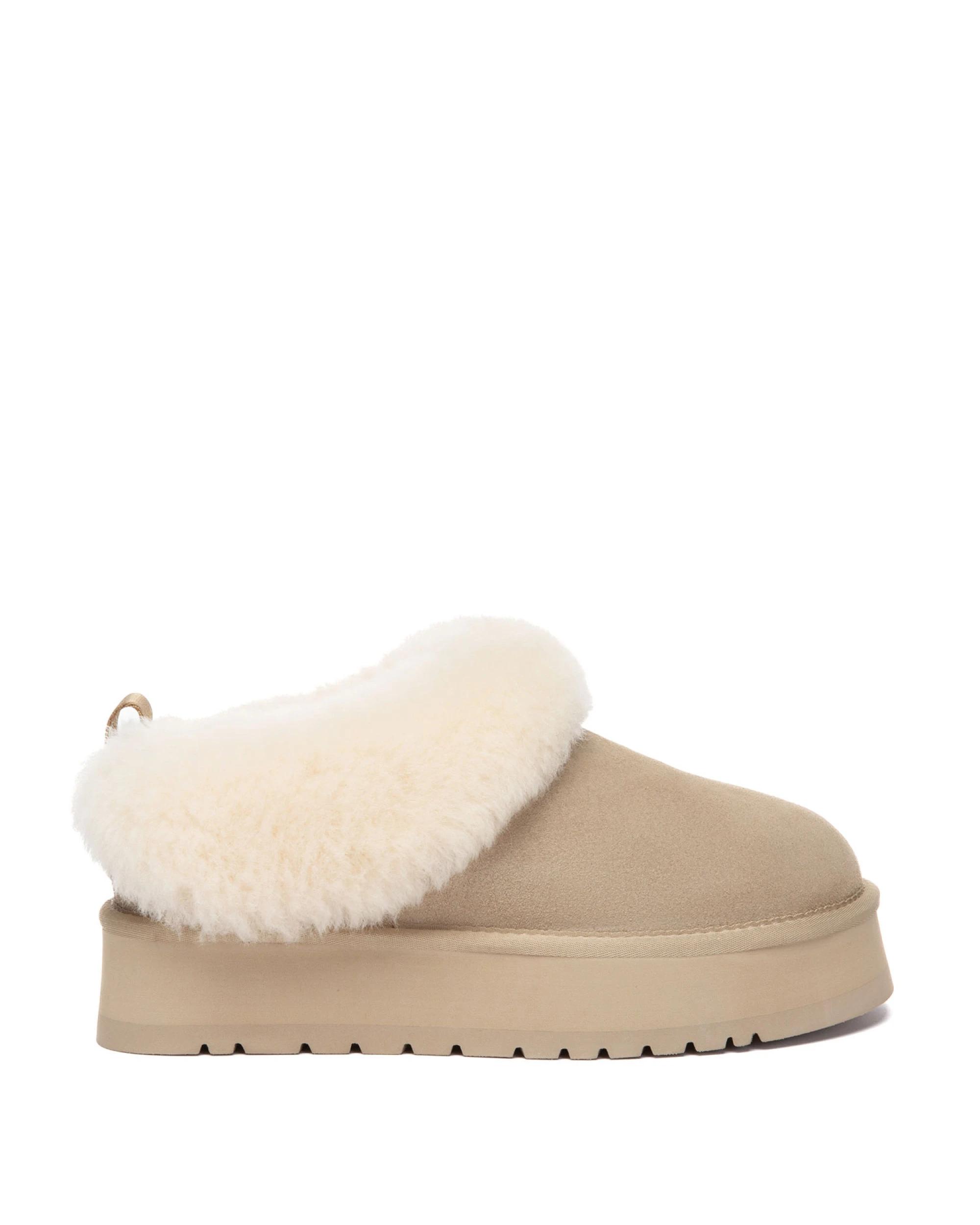 1 Australian Shepherd UGG Womens Glacial Slippers SAND, 1 of 5