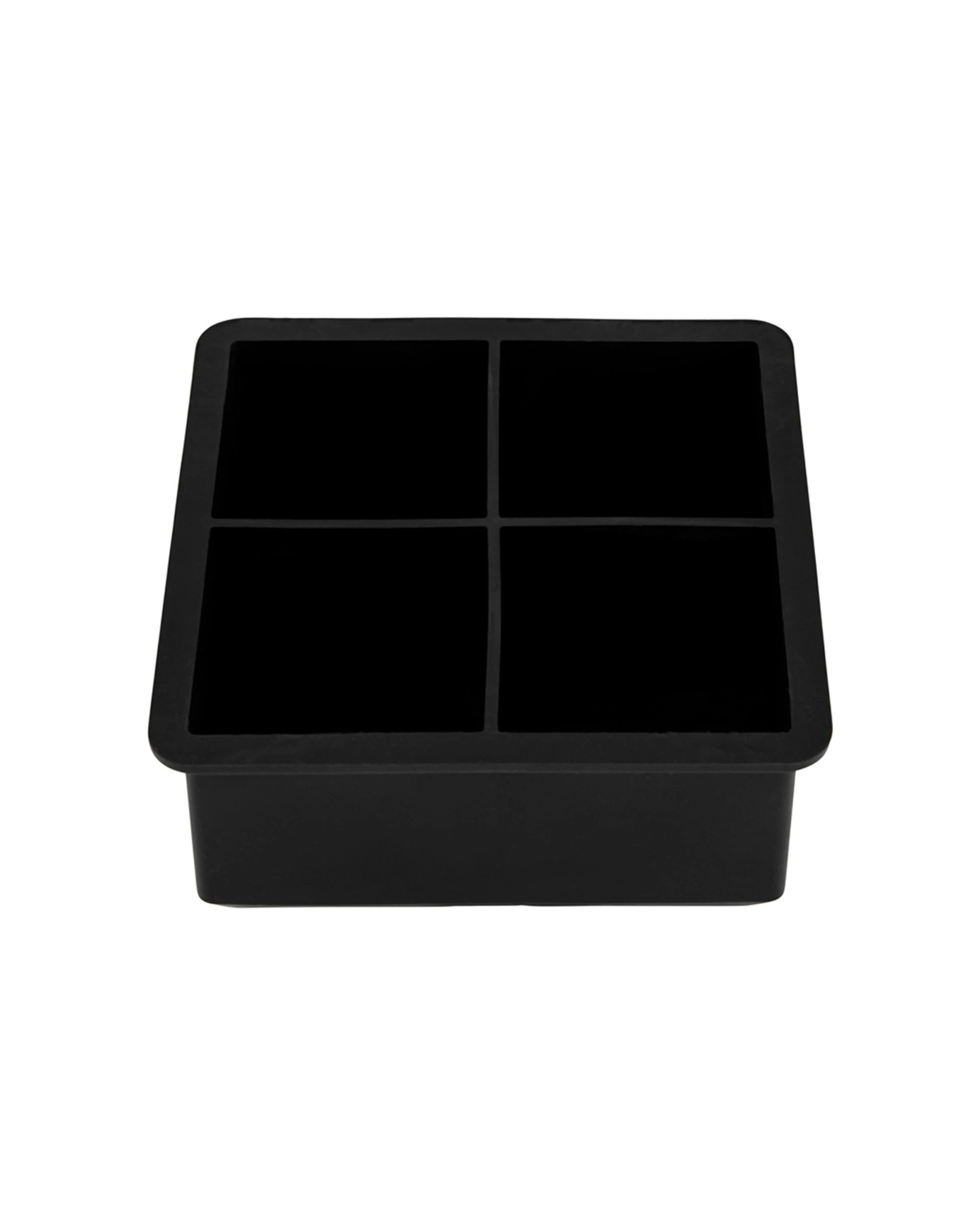 2 Maxwell & Williams 4x Cocktail & Co. Ice Cube Tray & Lid Set Makes 4 Ice Cubes - Black, 2 of 3