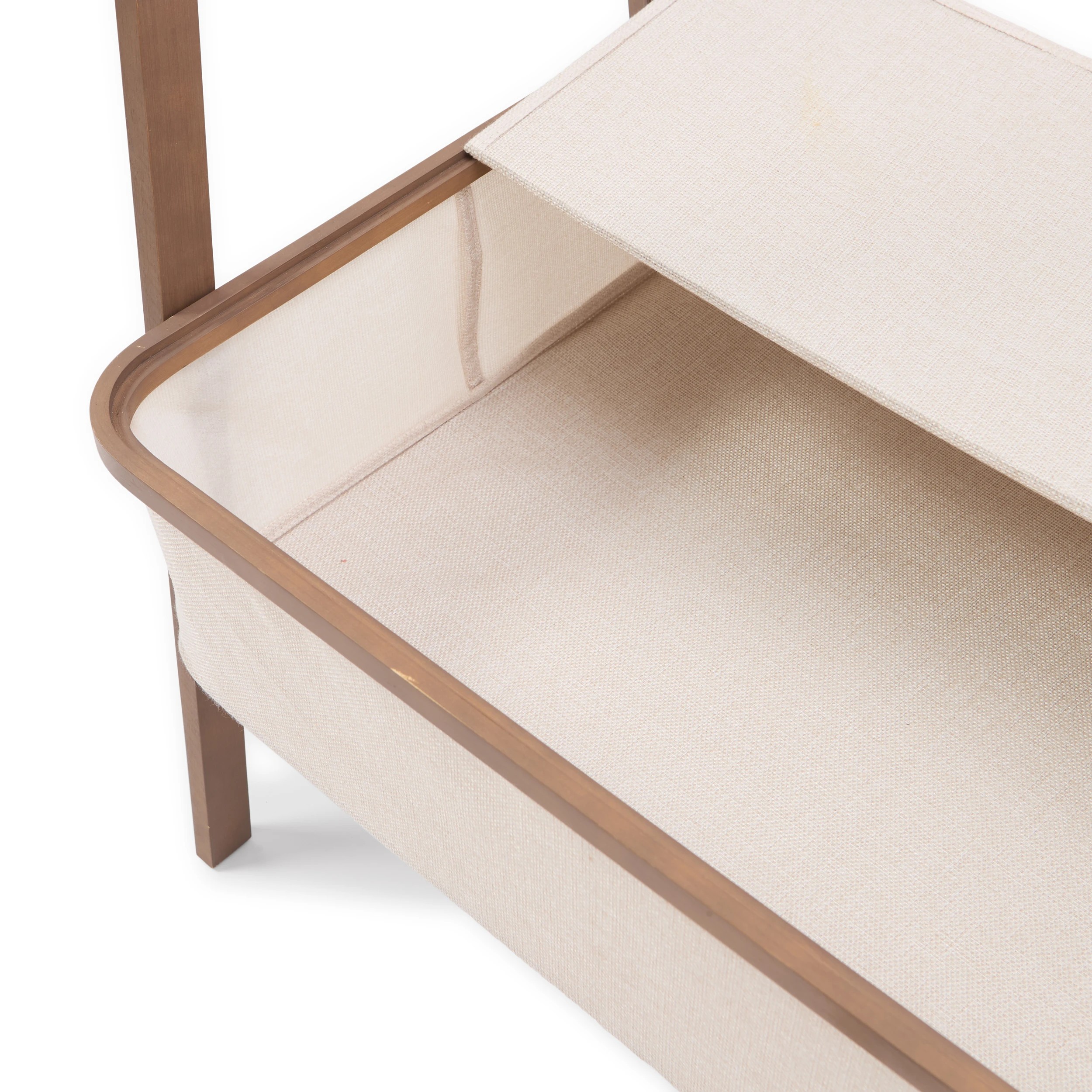 6 Walnut Look Garment Rack, 6 of 8