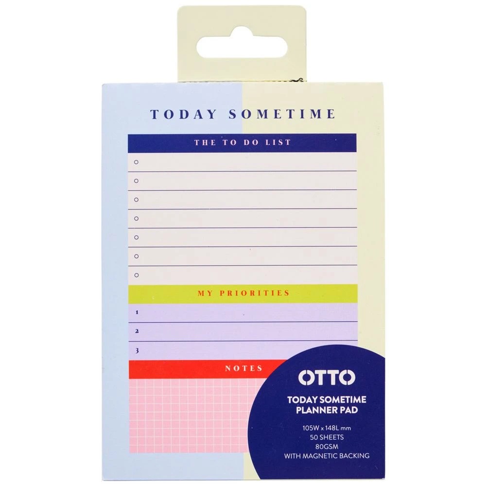 1 Otto Today Sometime Planner Pad 50 Sheets, 1 of 3