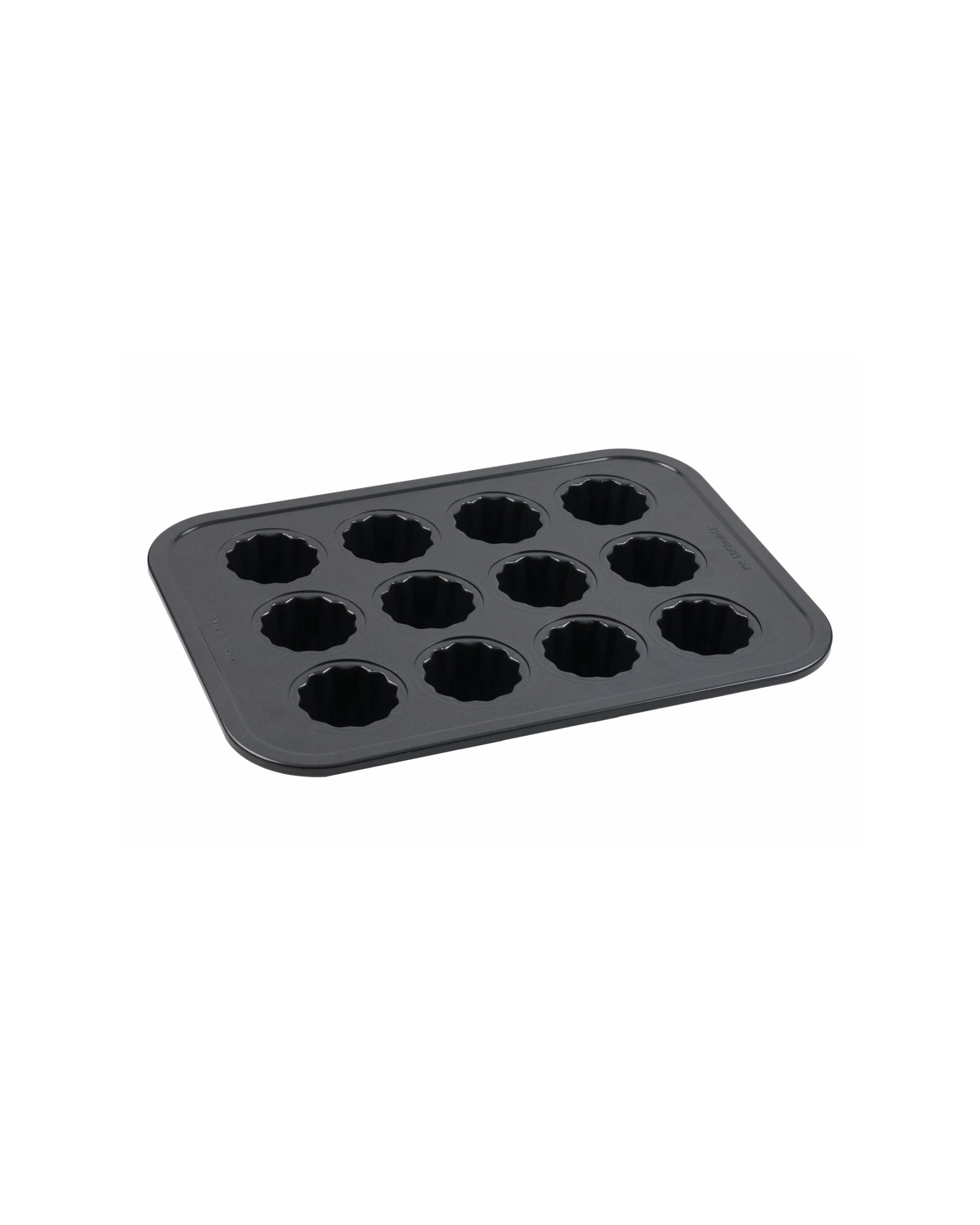 1 Bakers Secret Ultimate Non-Stick 12 Cup Canele Pan - Grey, 1 of 1