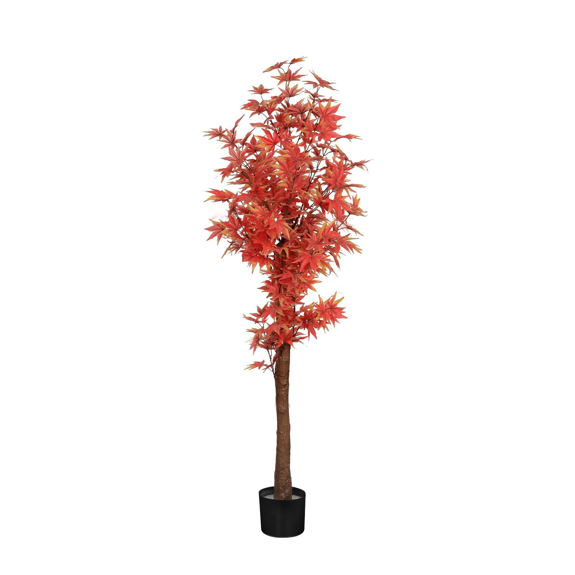 2 Lambu 180cm Maple Tree In Plastic Pot Artificial Plant, 2 of 7