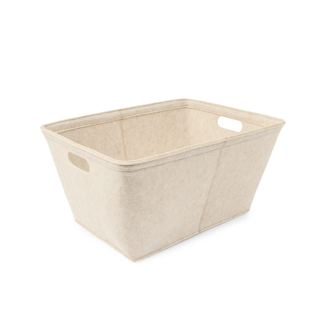 4 Felt Tub - Medium, Beige, 4 of 10